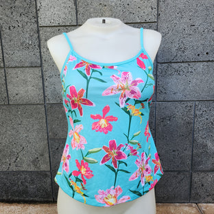 Loco Boutique Tropical Orchid Cami Tankini - Loco Boutique