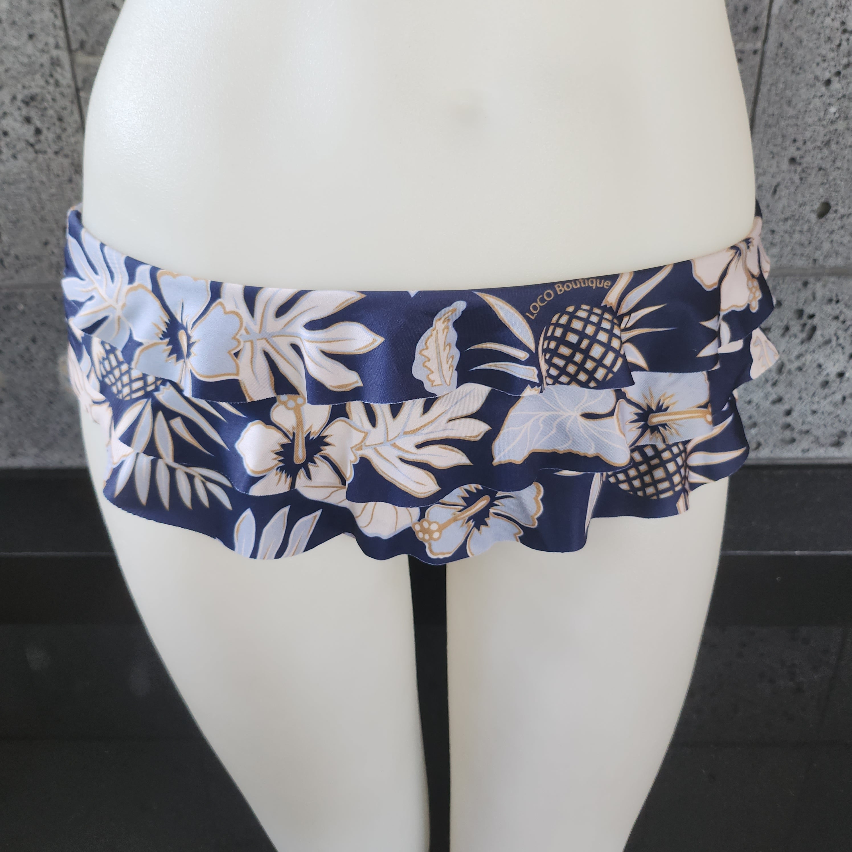 Loco Boutique Thicket 3-Tier Ruffled Mid Rise