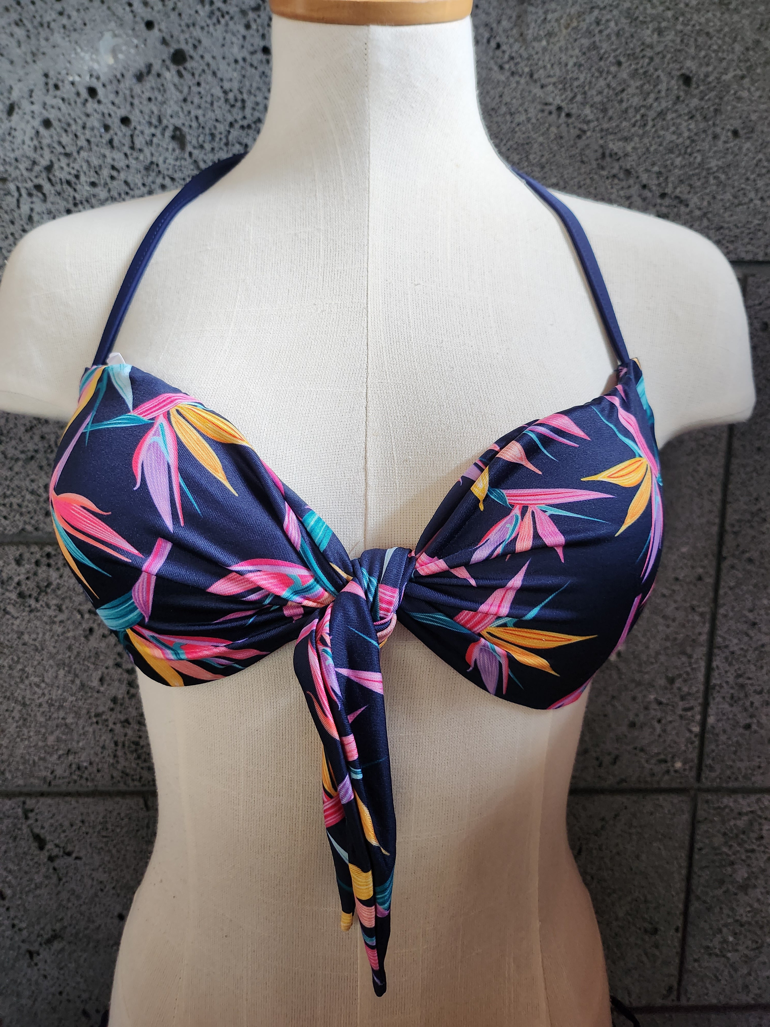 Loco Boutique Bird of Paradise 2.0 Bandeau Bikini Top