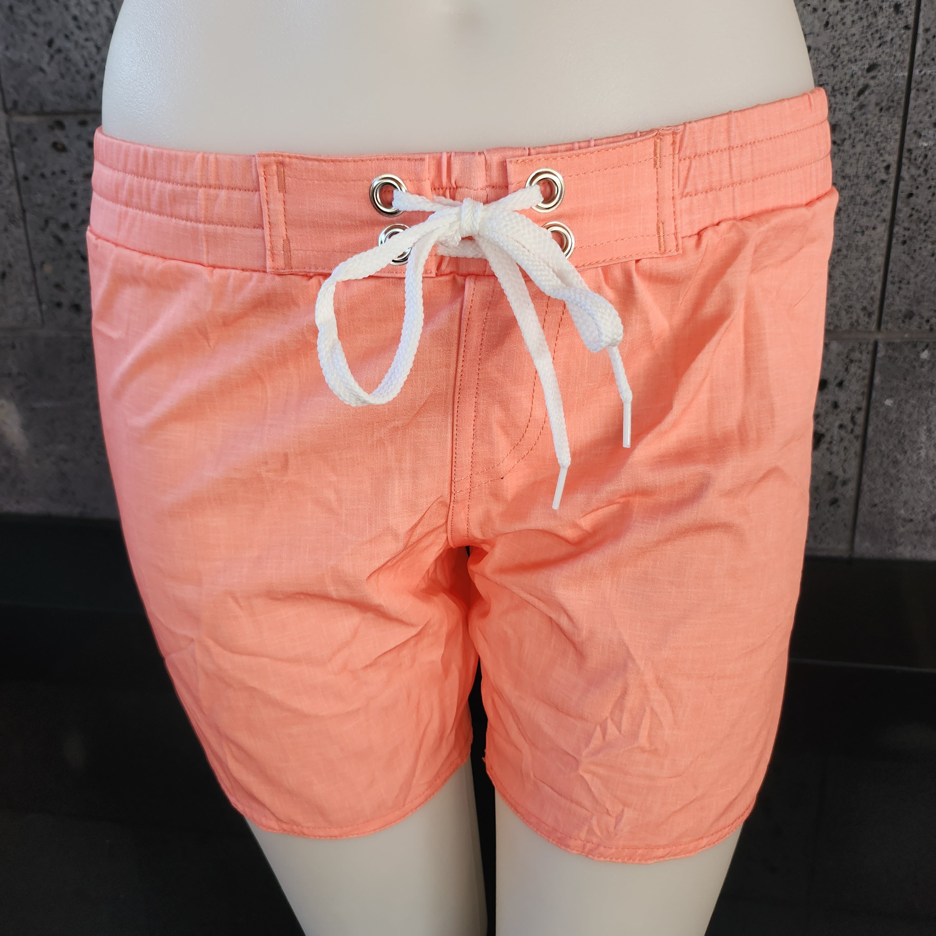 Loco Boutique Linen Mid-Thigh Length Boardshort