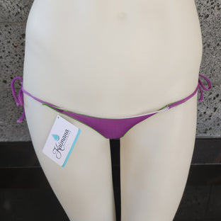 Loco Boutique Purple Tie-Side Bikini Bottom