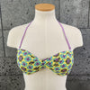 Loco Boutique Kaimana Bohemian Twisted Bandeau - PURPLE / XS