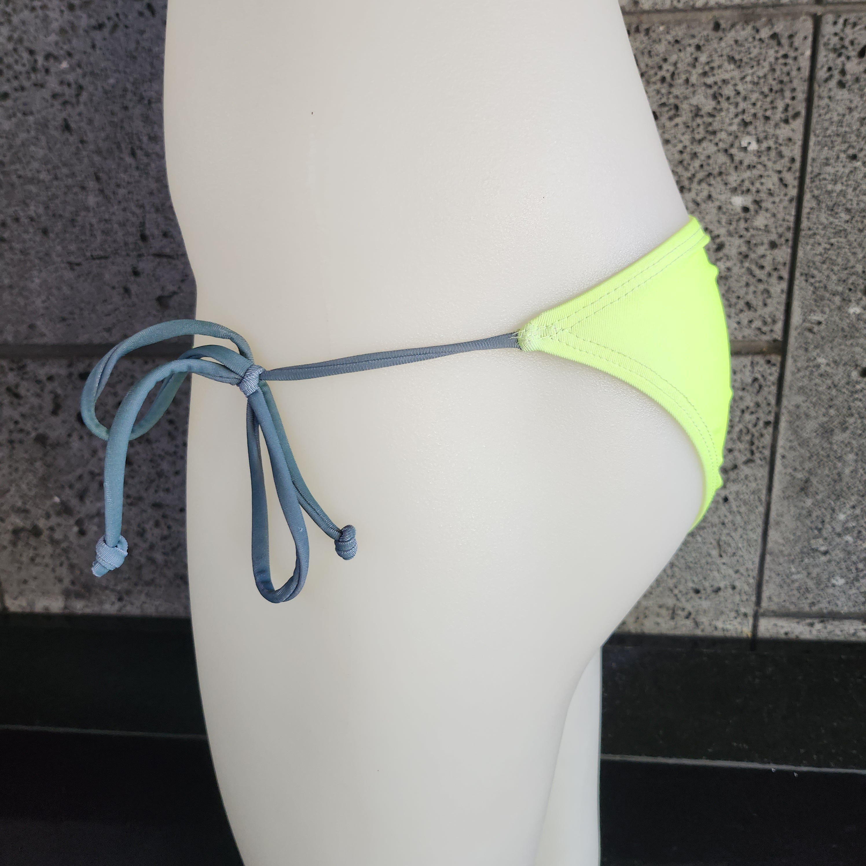 Loco Boutique Solid Bright Cinched Back Side Ties