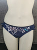 Loco Boutique Batik Linen Side Ruffled - NAVY / XS