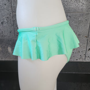 Loco Boutique Woman's Solid Logo Skirted Bikini Bottom - Loco Boutique