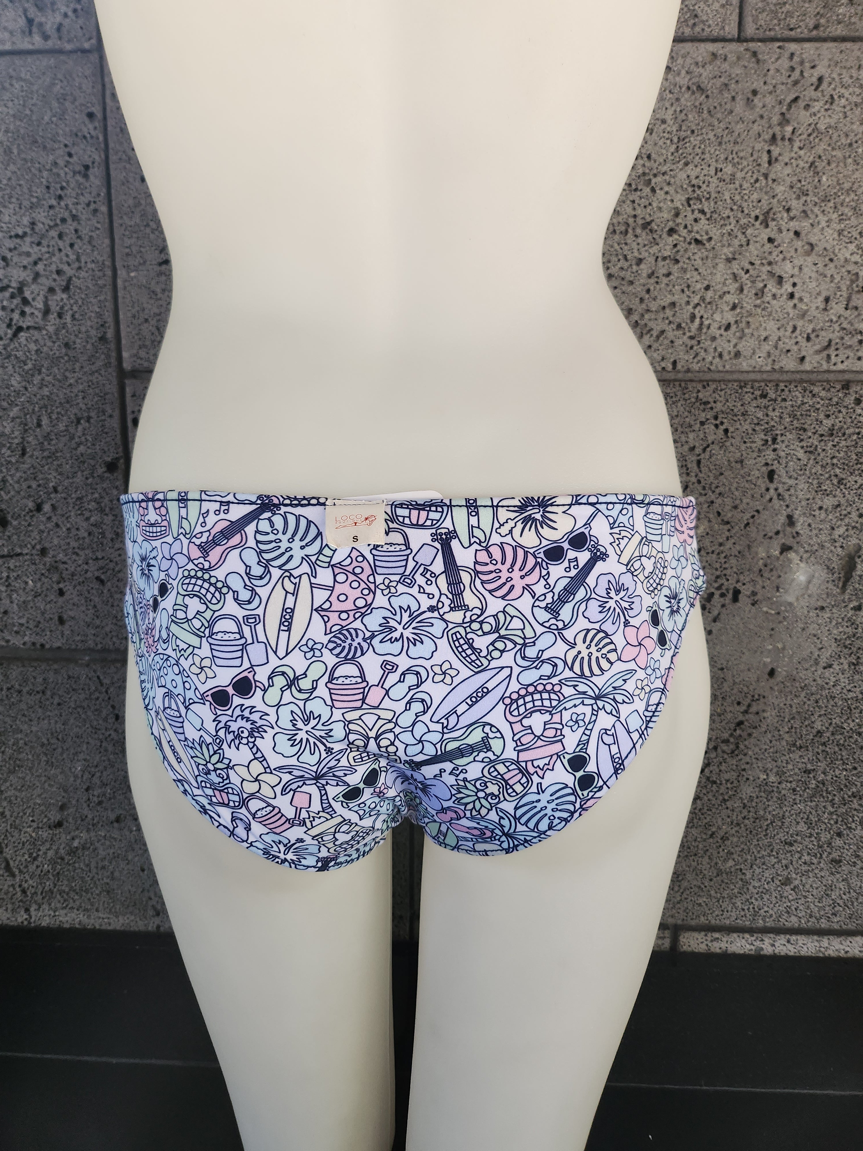 Loco Boutique Beach Fun Reversible Bottom