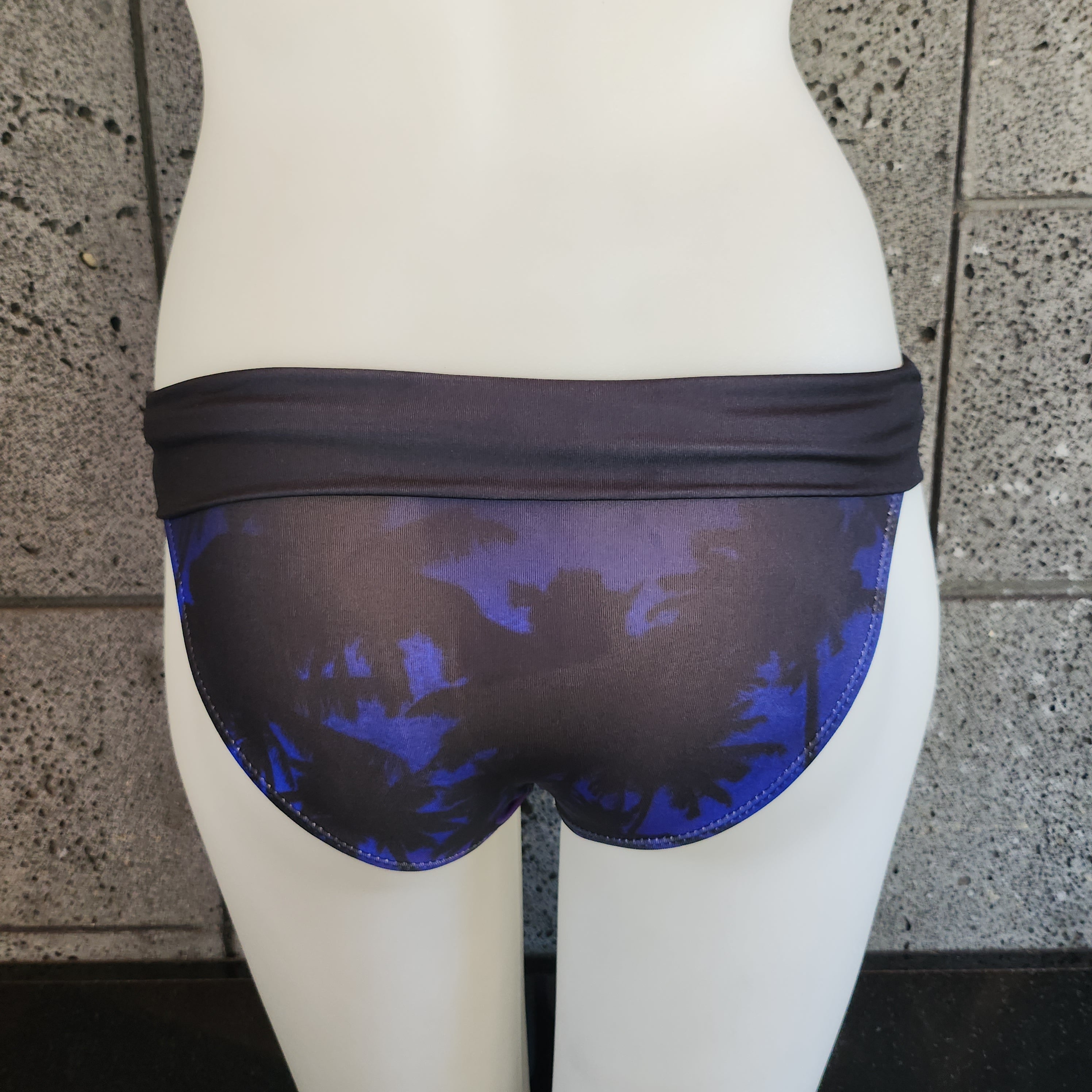 Purple Evening Folded Over