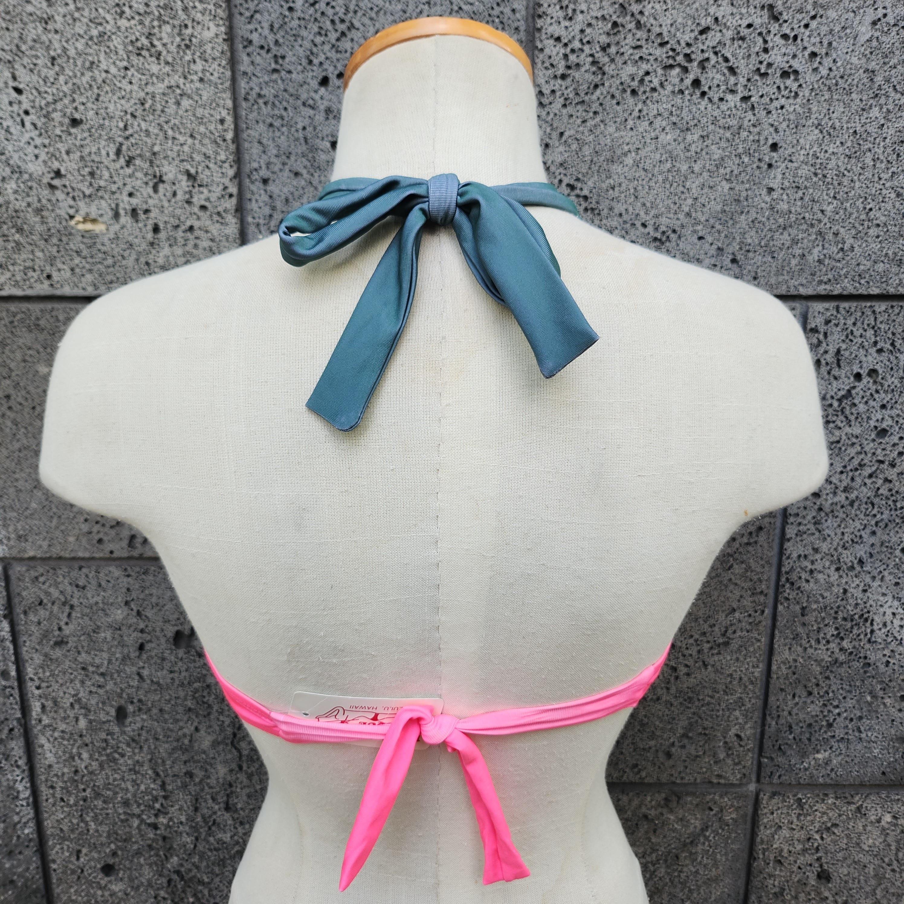 Loco Boutique Solid Bright Bandeau Bikini Top