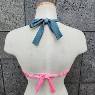 Loco Boutique Solid Bright Bandeau Bikini Top