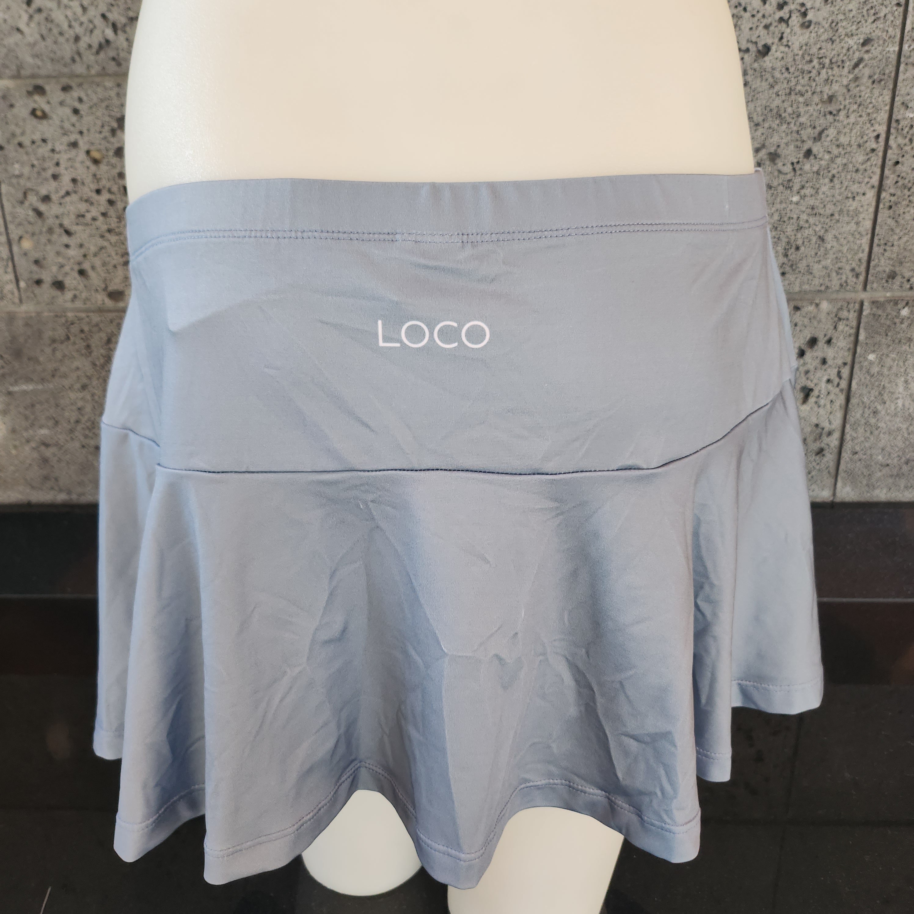 Loco Boutique Solid Logo Skirt