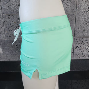 Solid Logo Fitted Shorts - Loco Boutique