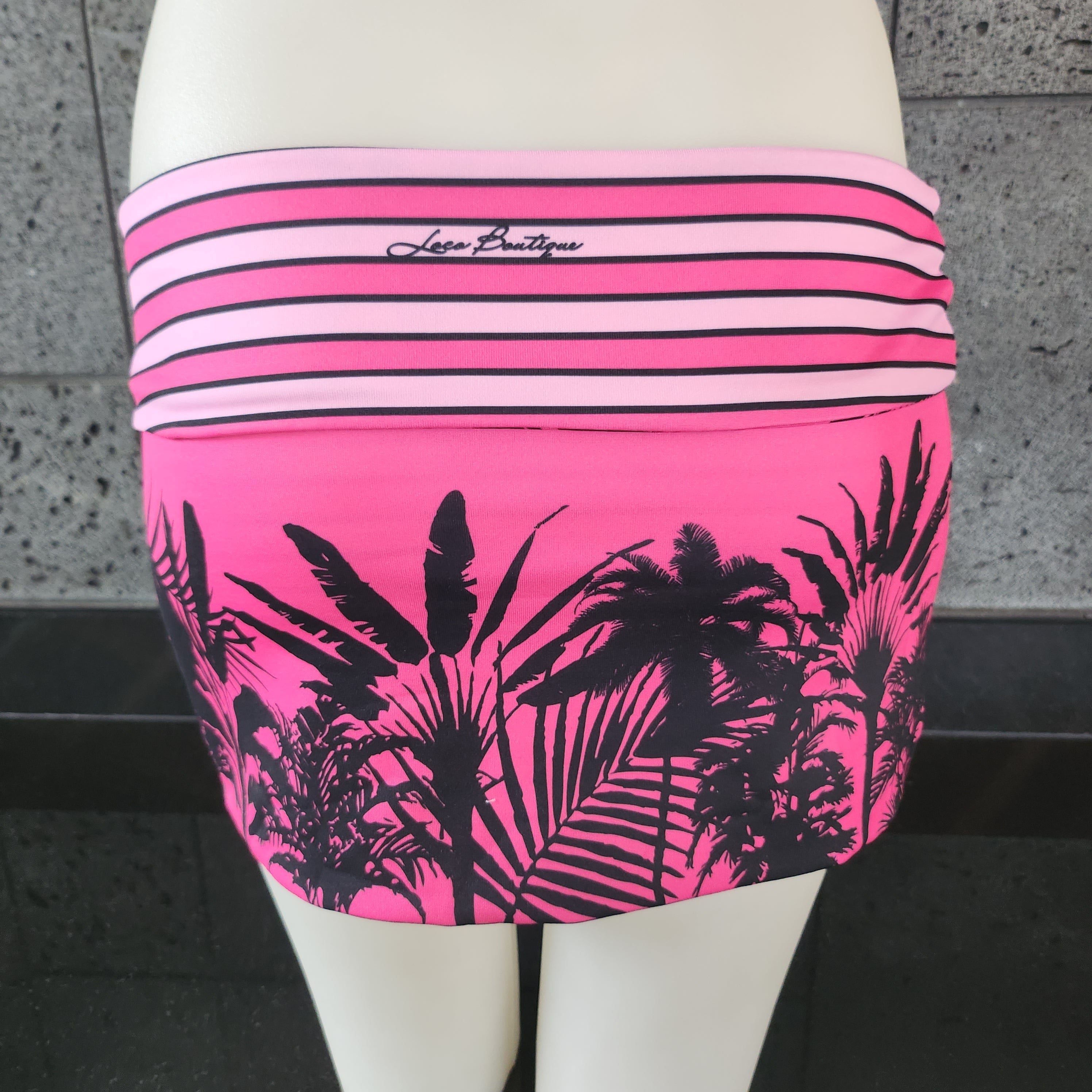 Shadow Stripe Reversible Skirt