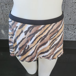 Loco Boutique Tiger 1-inch Banded Skirt