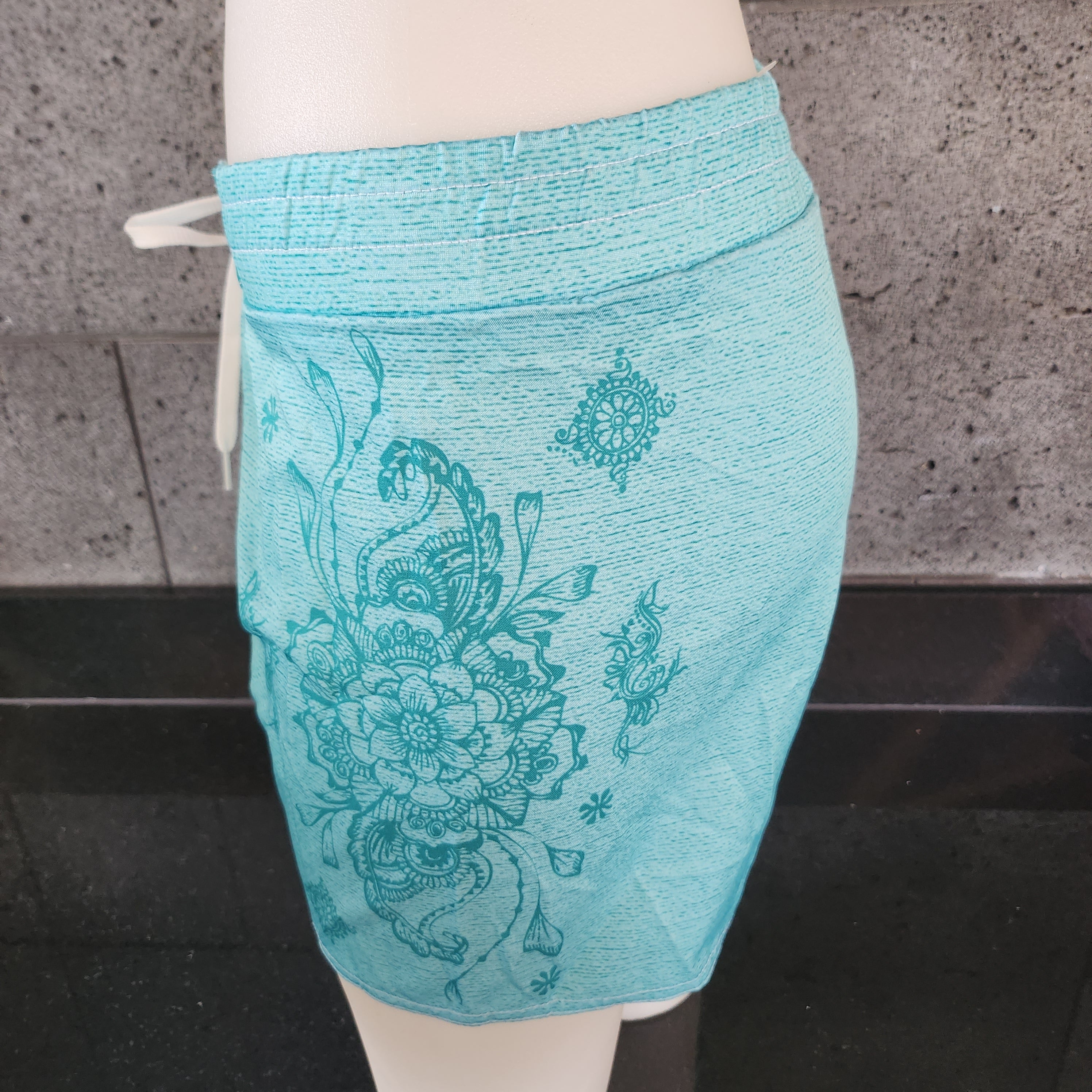 Loco Boutique Watermark Mid-Thigh Length Boardshort