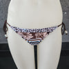 Loco Boutique Slice Side Ties - BROWN / XS