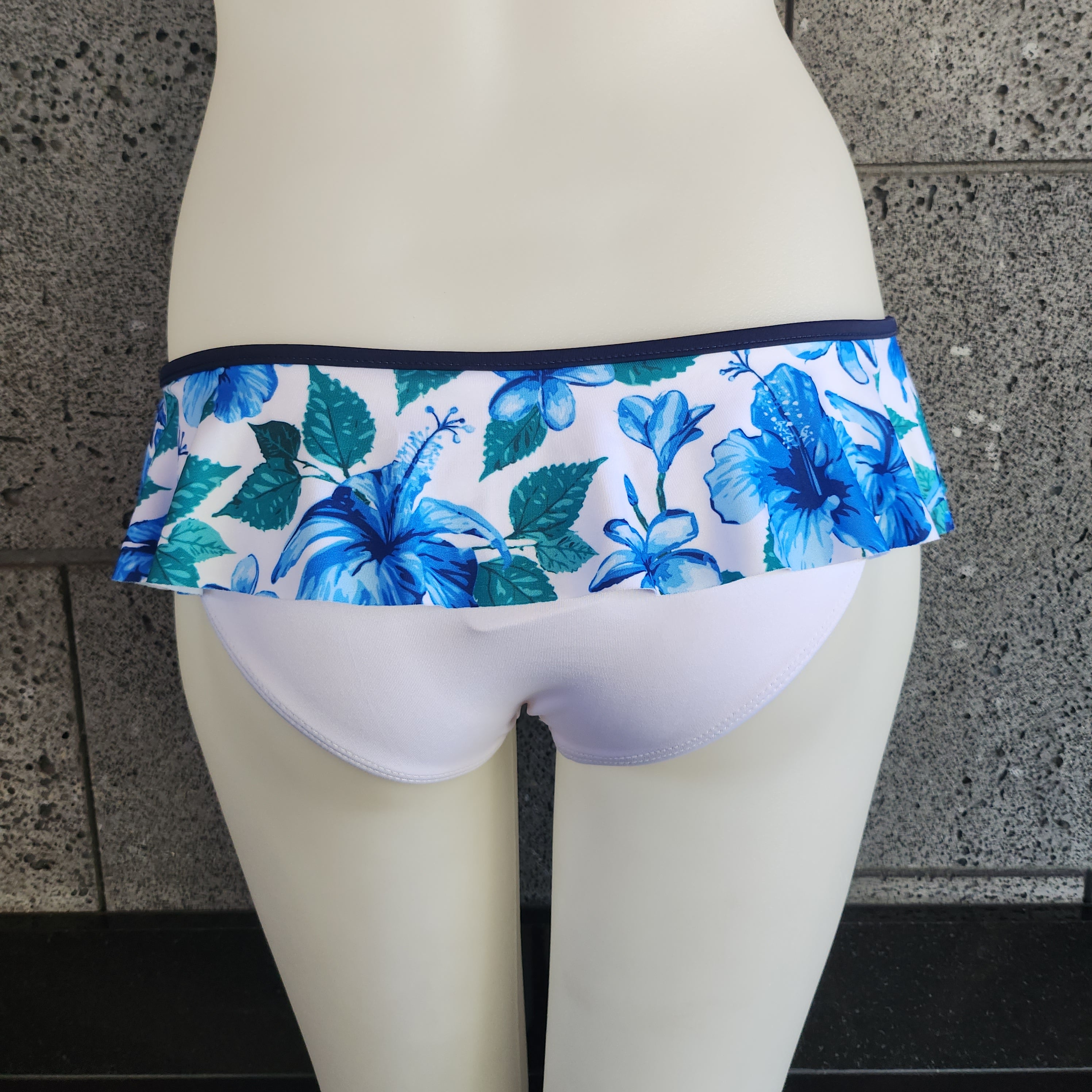 Hawaiian Blue Skirted Bottom