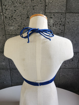 Loco Boutique Hibis and Palm Keyhole Front Banded Chest