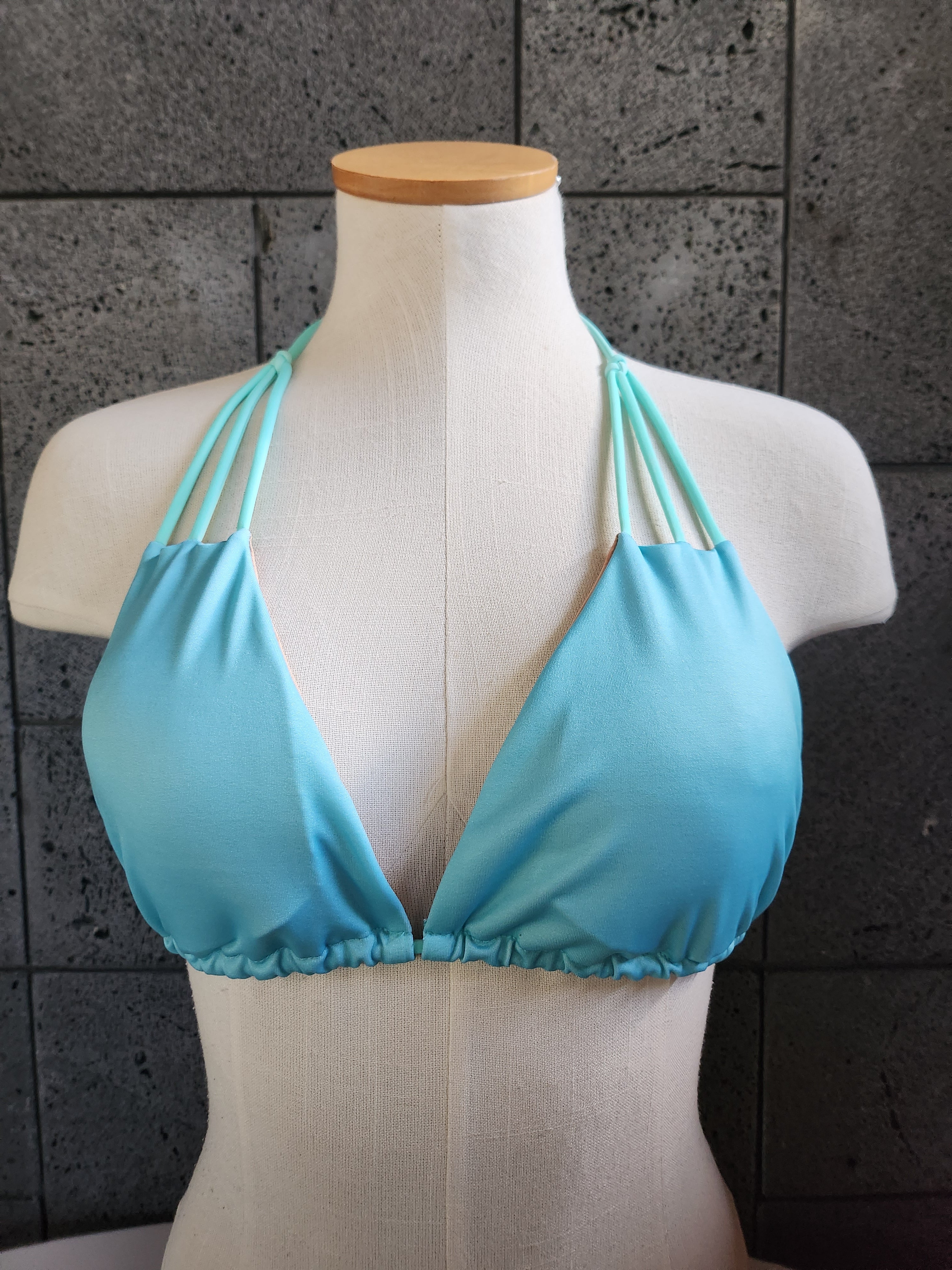 Loco Boutique Assorted Prints Sliding Triangle Bikini Top