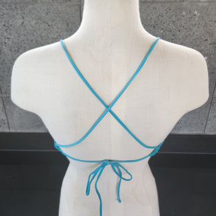 Solid Logo Flounce Crop Top - Loco Boutique