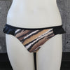 Loco Boutique Tiger Double Side Ruffle - BLACK / XS