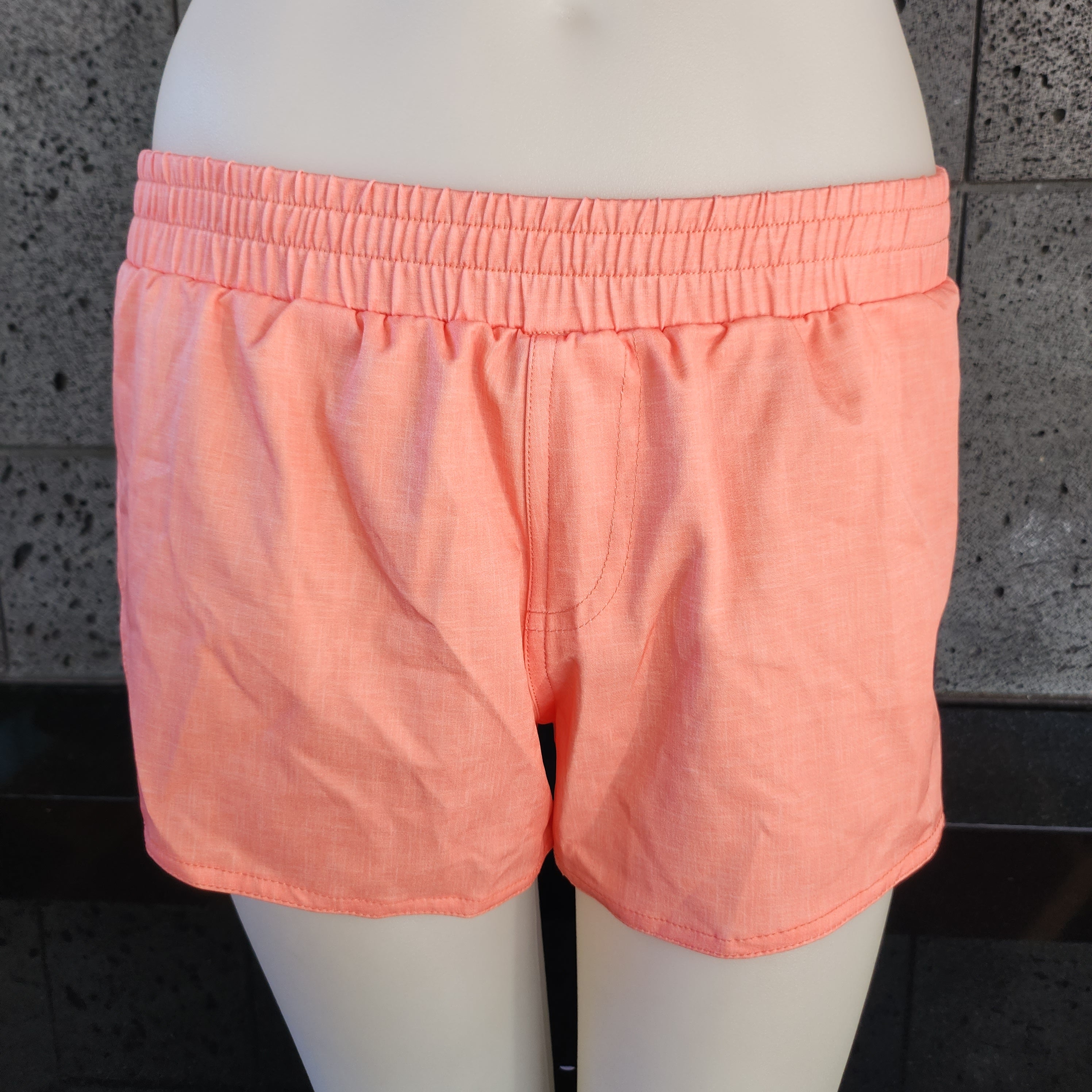 Loco Boutique Linen Elastic Waistband Boardshort