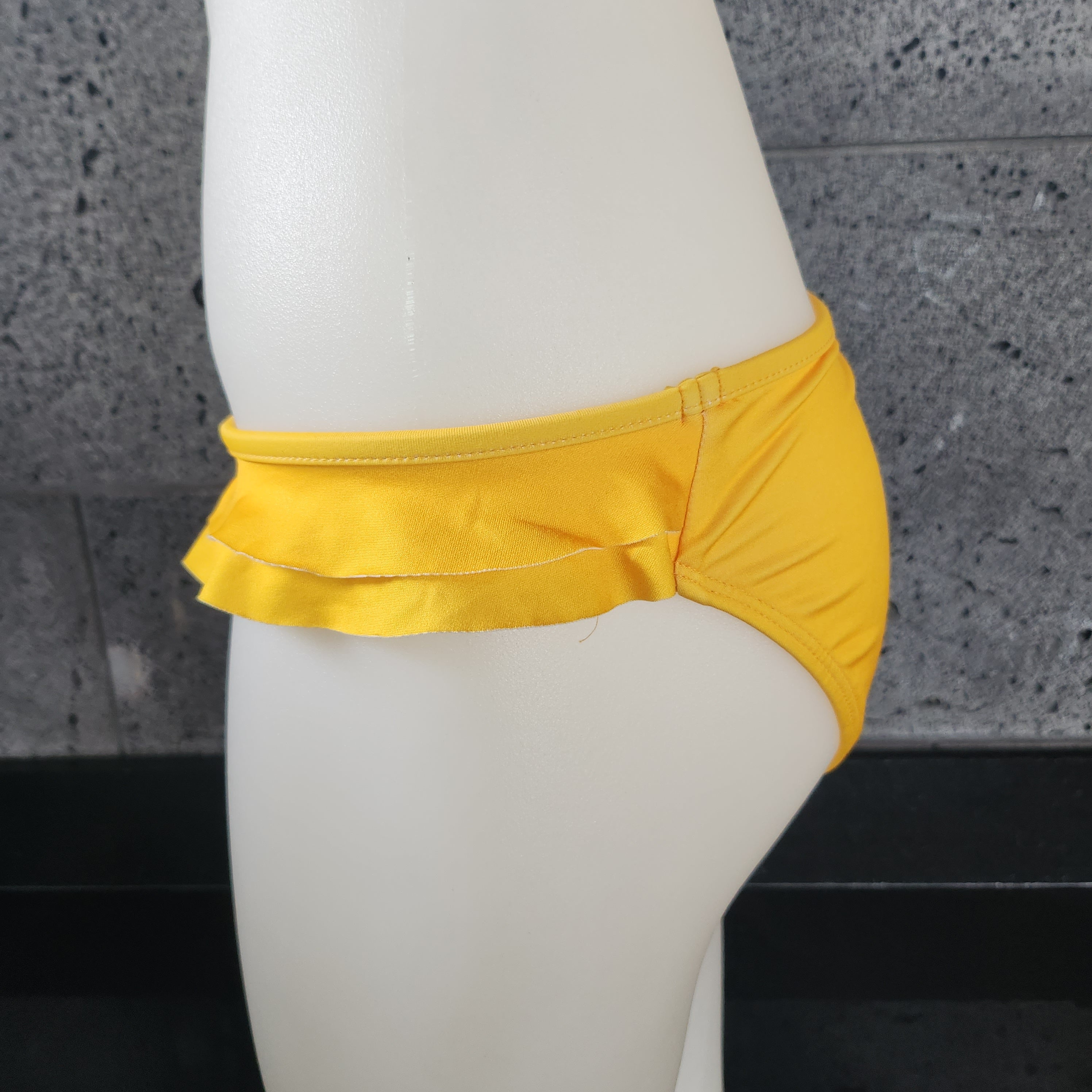 Solid Logo Double Sided Ruffles - Loco Boutique