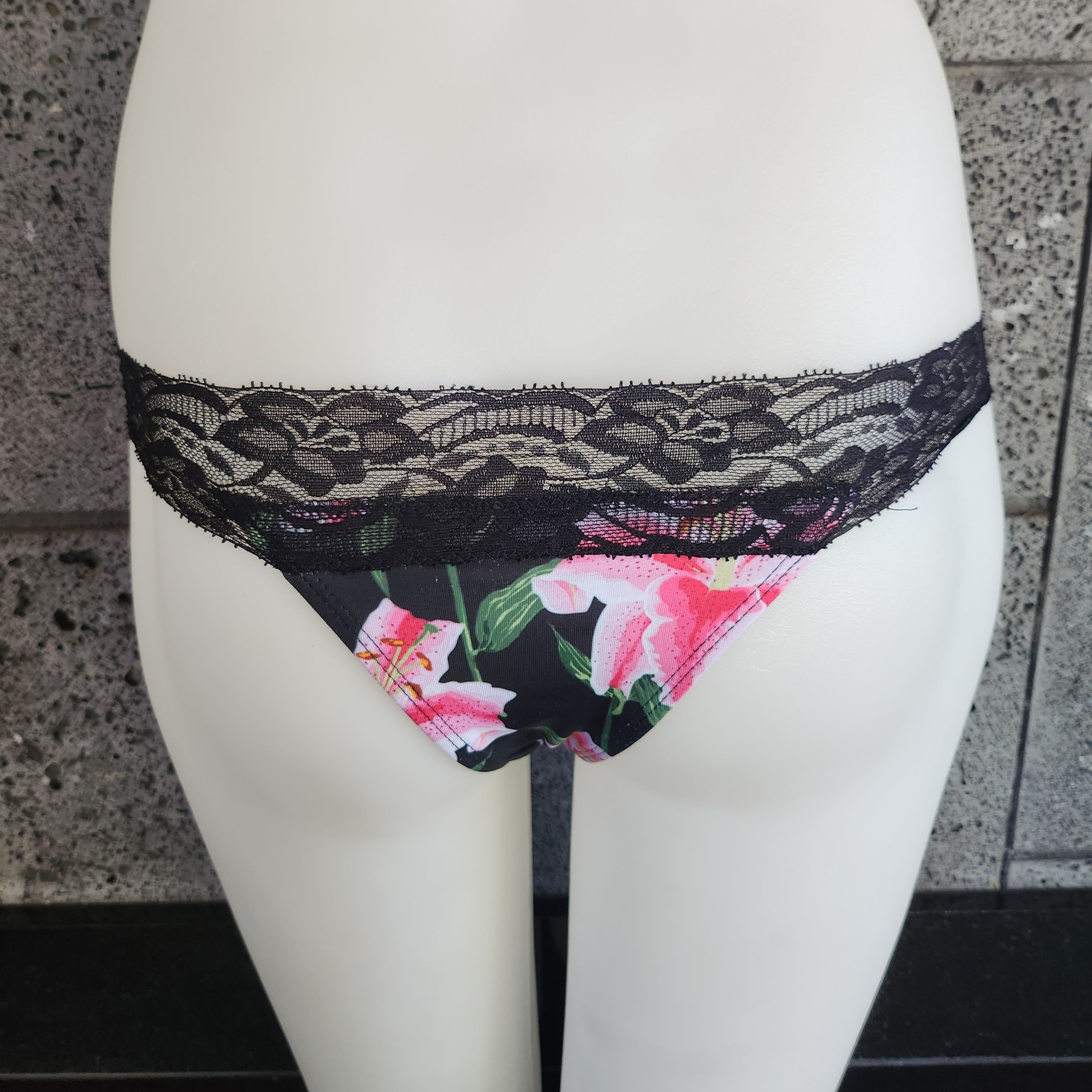 Loco Boutique Lilies Lace Swim Bottom