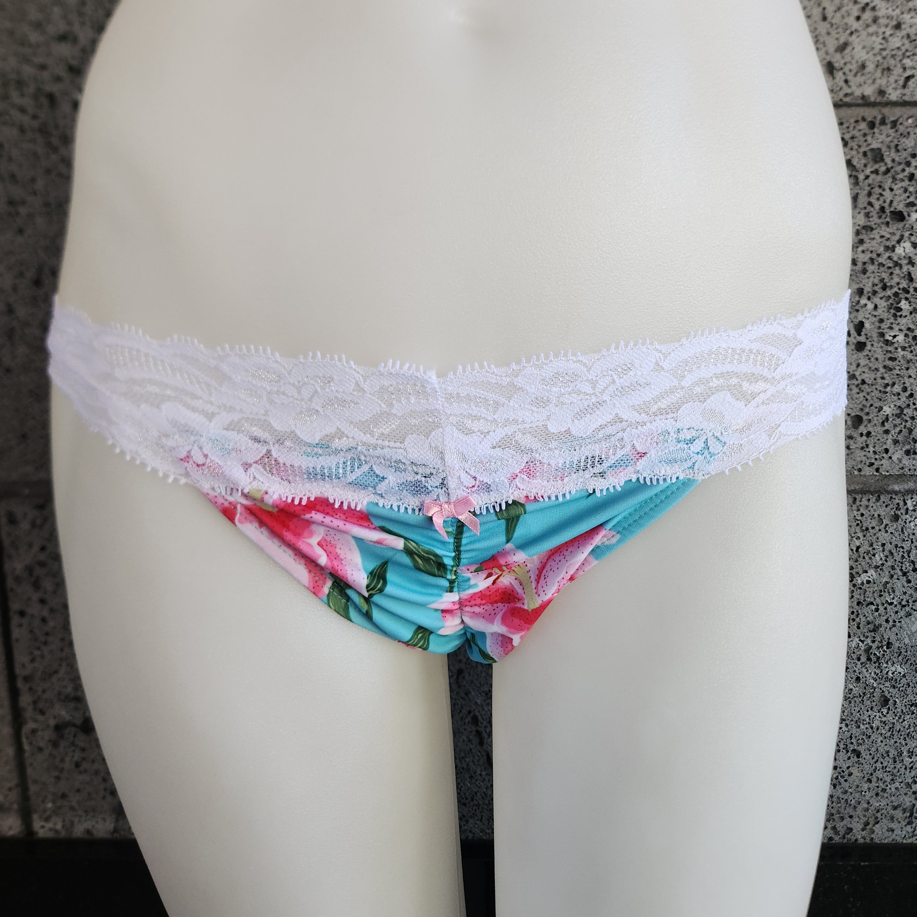 Loco Boutique Lilies Lace Swim Bottom