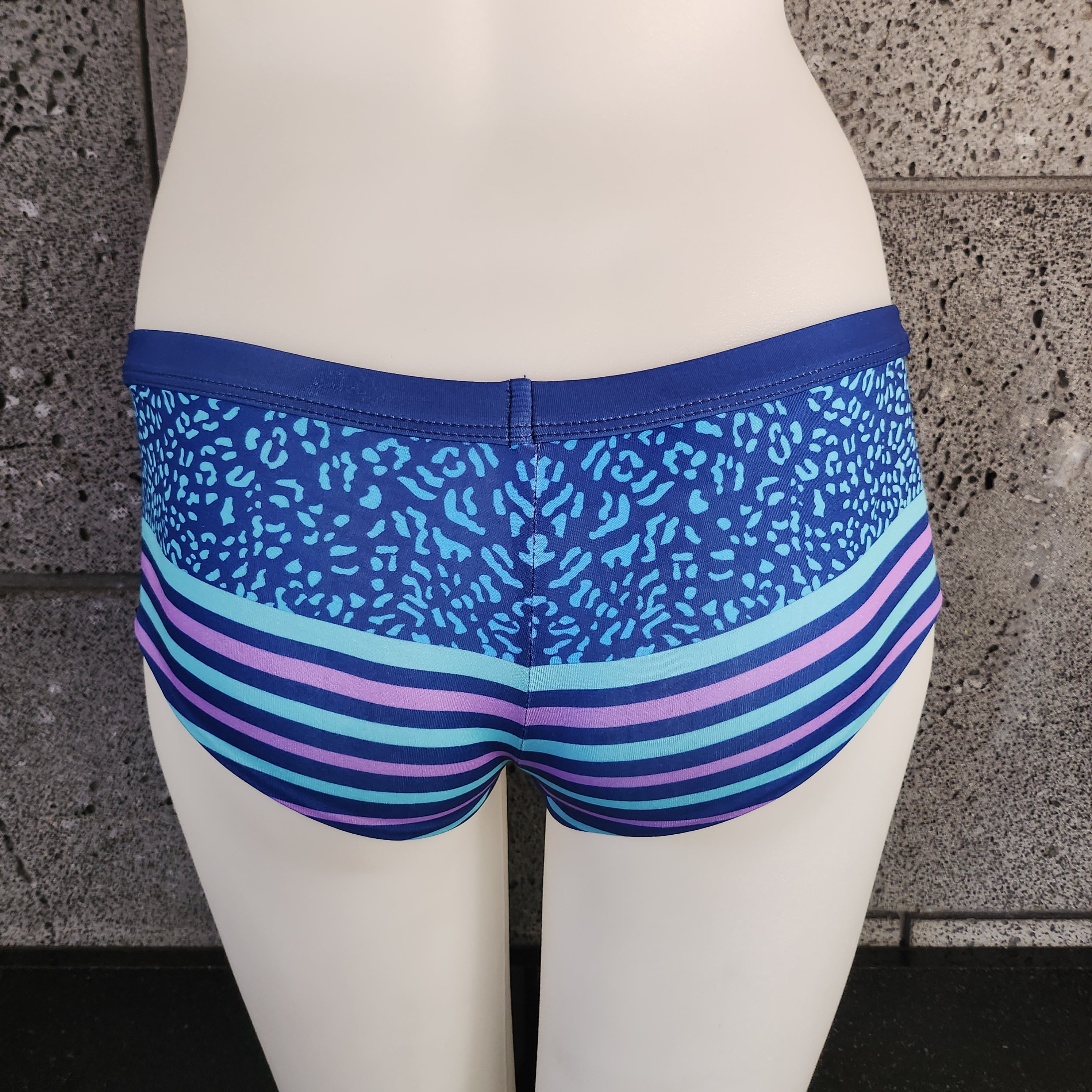 Loco Boutique Pastel Jungle Reversible Boyshorts