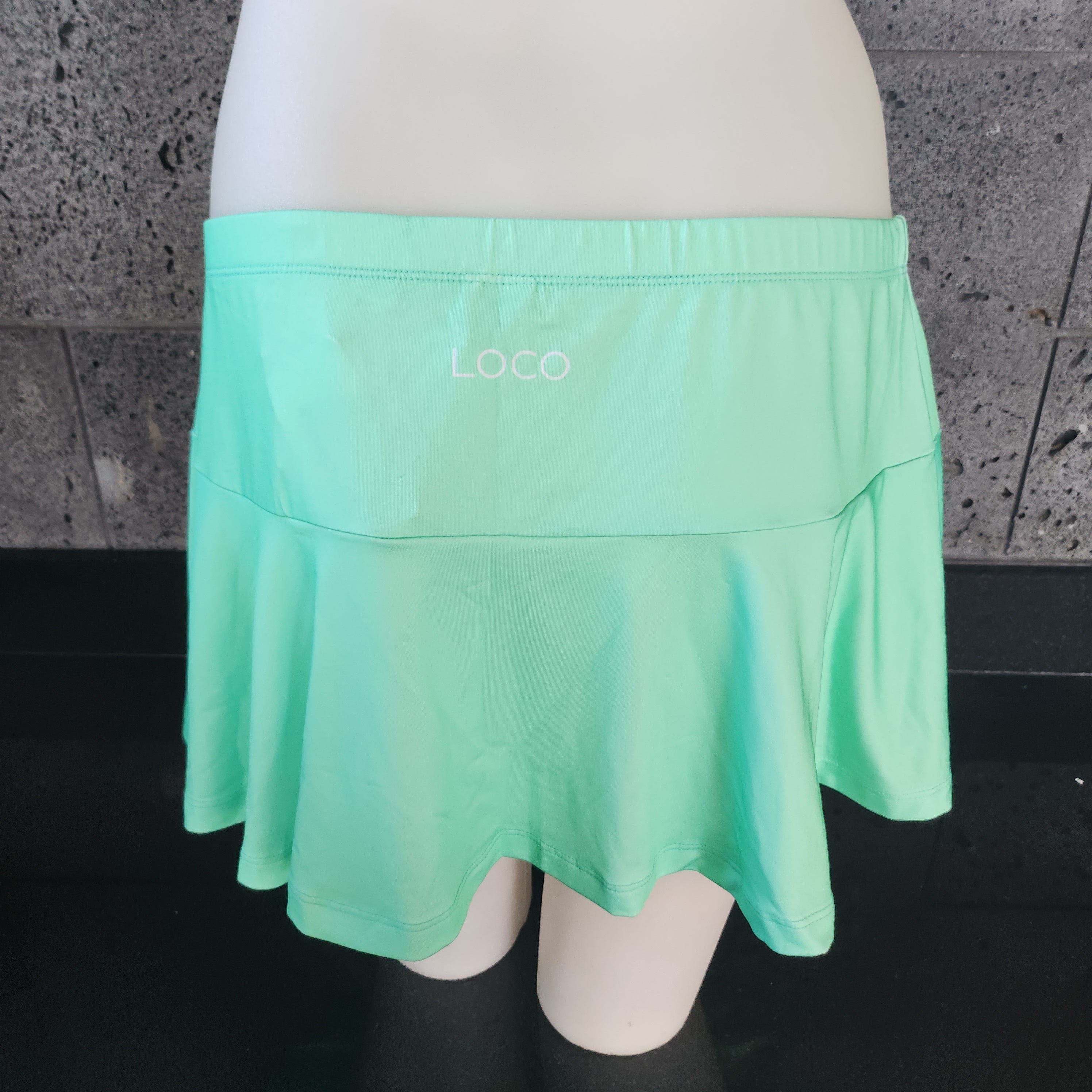 Loco Boutique Solid Logo Skirt