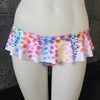 Loco Boutique Rainbow Shower Tree Skirted Bottom - WHITE / XS