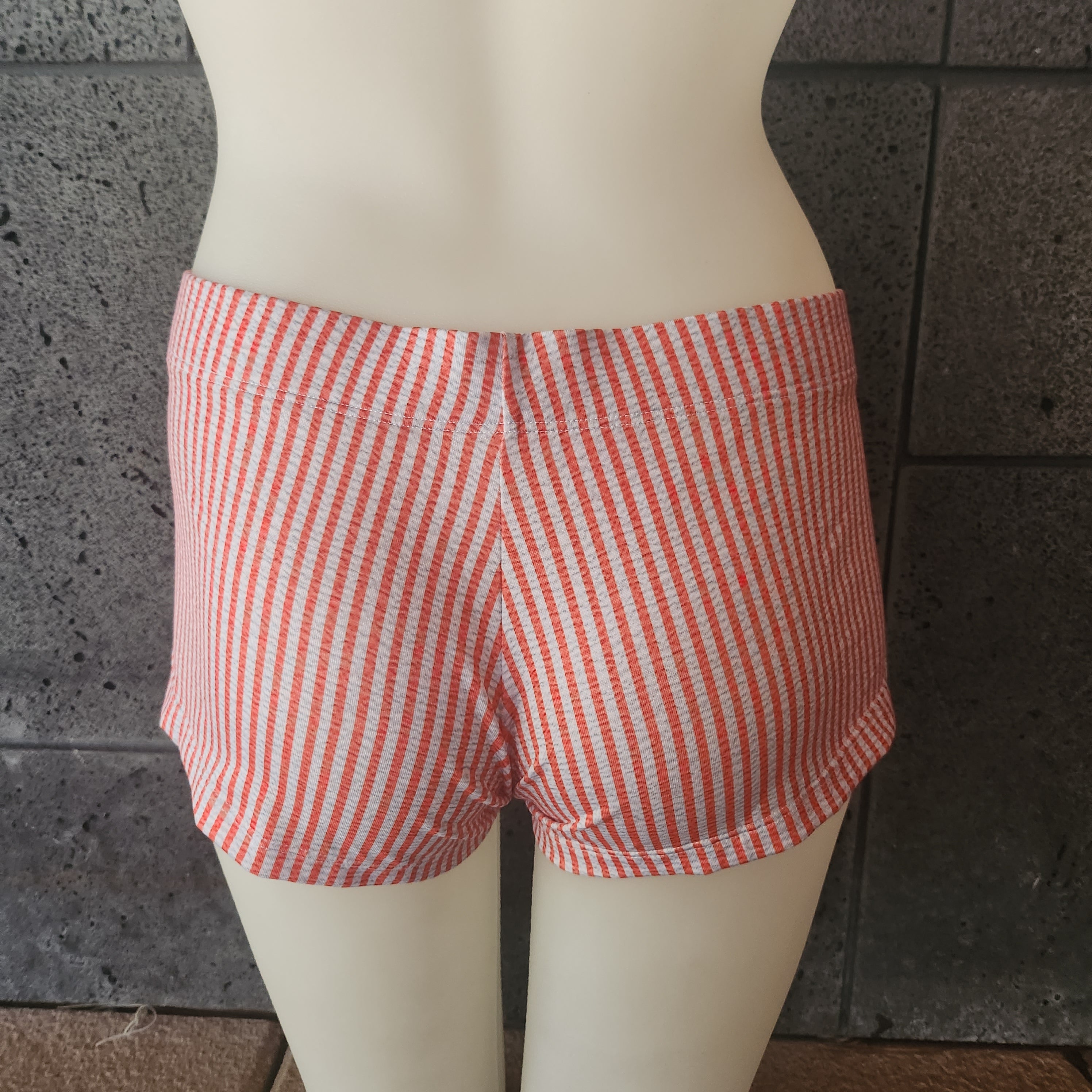Loco Boutique Seersucker Fitted Shorts