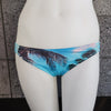 Loco Boutique Palm Photo Strappy Spaghetti Sides Bikini Bottom - MINT / XS