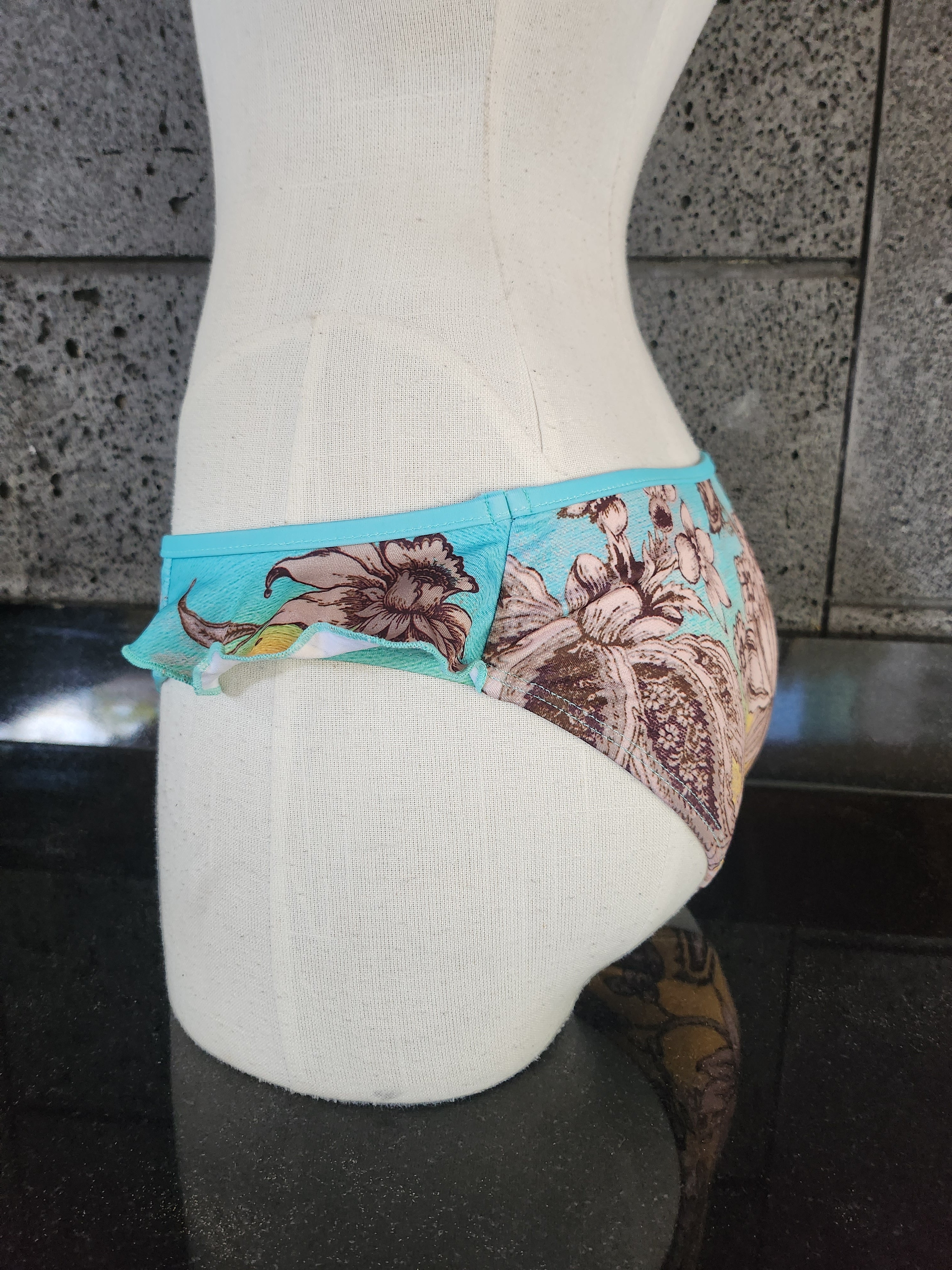 Loco Boutique Gypsy Side Ruffled Bikini Bottom