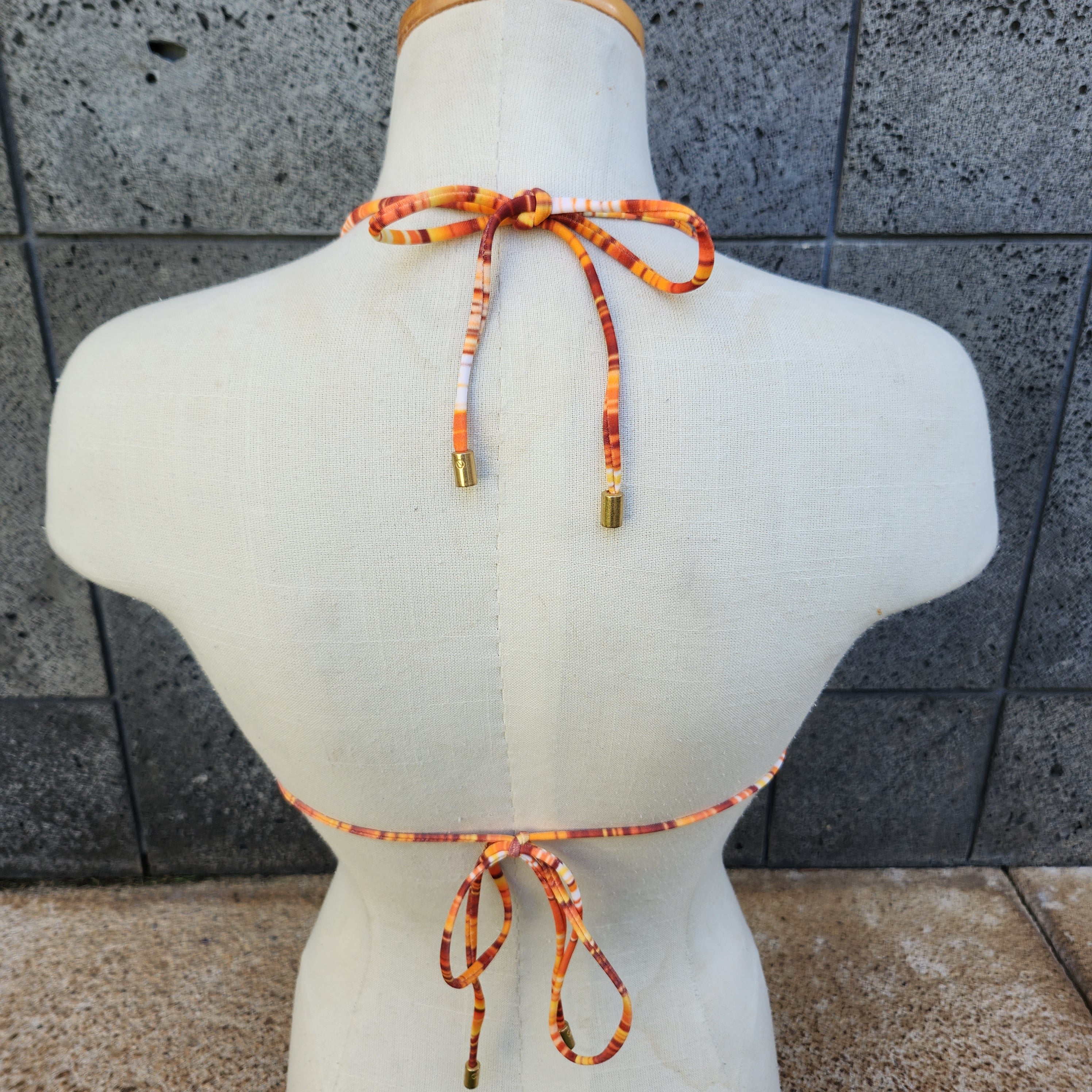 Loco Boutique Soundwaves Triangle Bikini Top