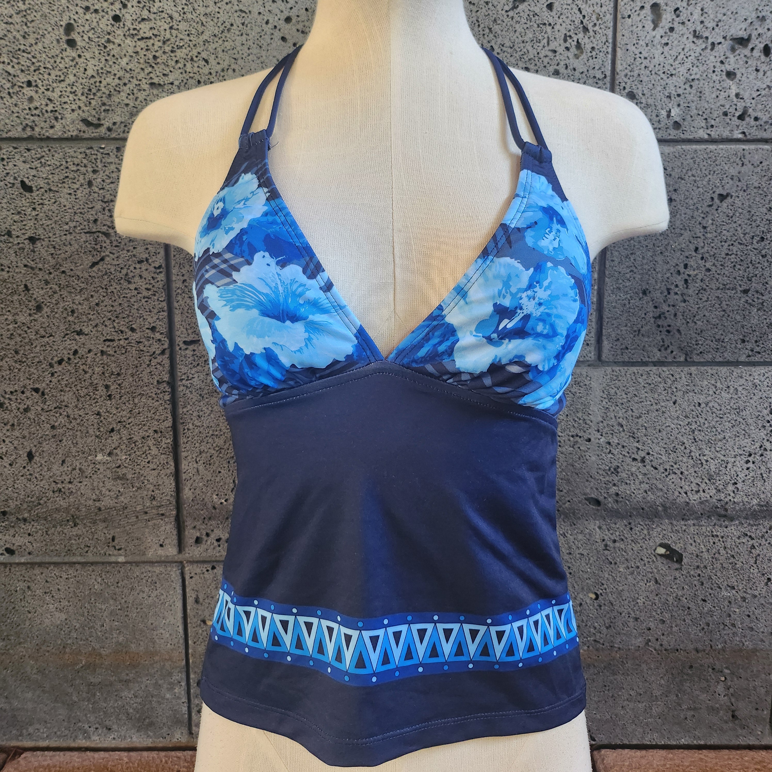 Loco Boutique Makiki Double Strap Tankini Top