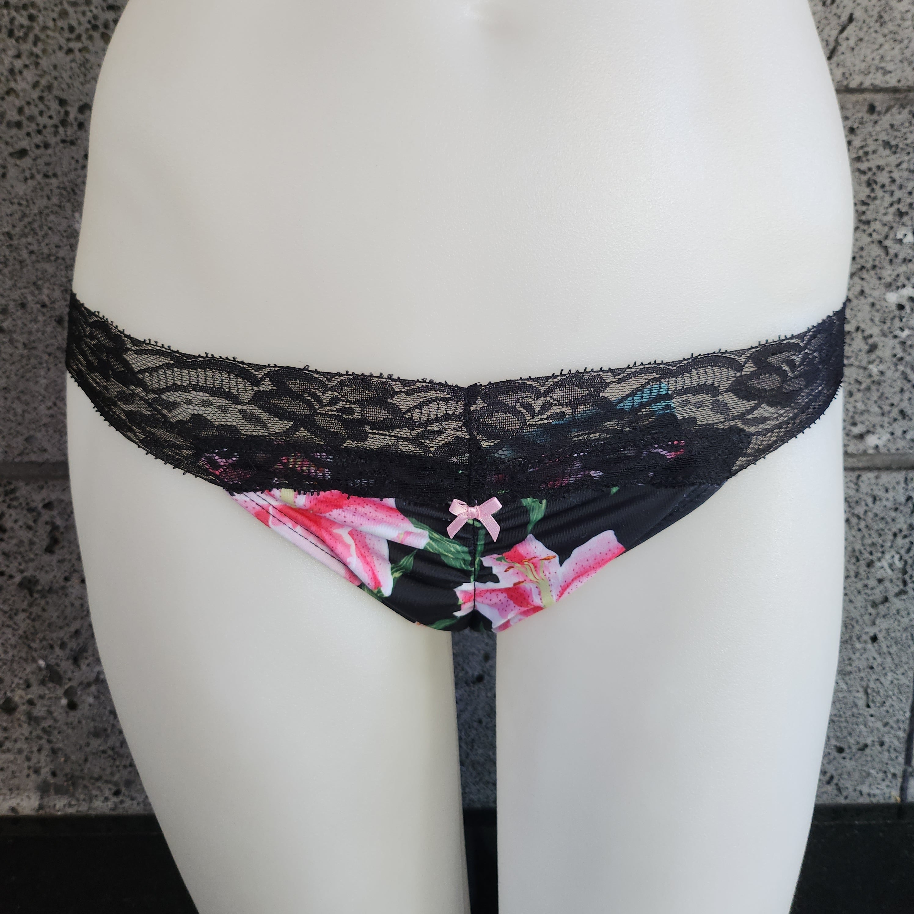 Loco Boutique Lilies Lace Swim Bottom