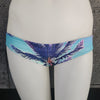 Loco Boutique Makapuu Palm Cinched Rear Bikini Bottom - RAINBOW / S