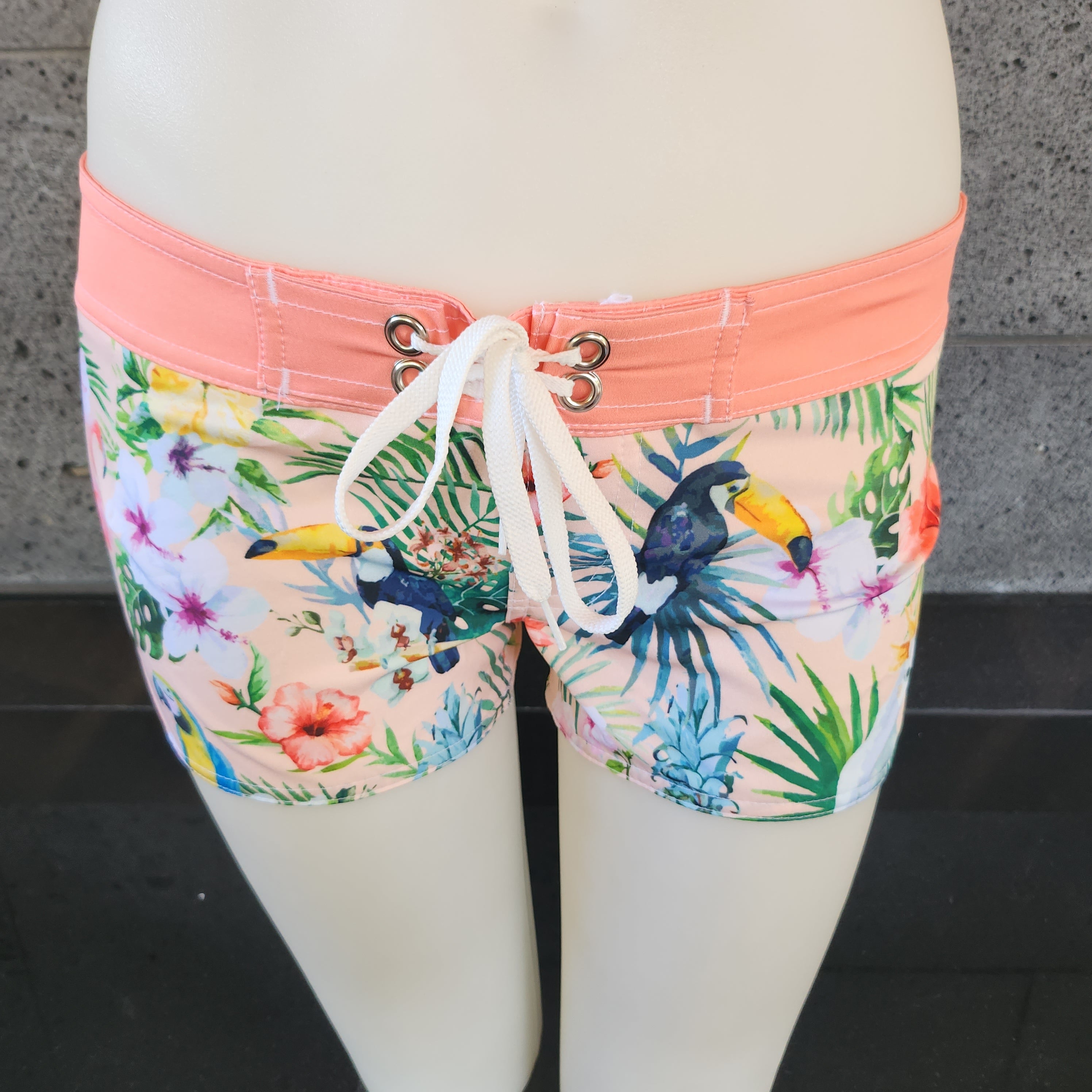 Loco Boutique Woman's Tropical Bird Boardshort