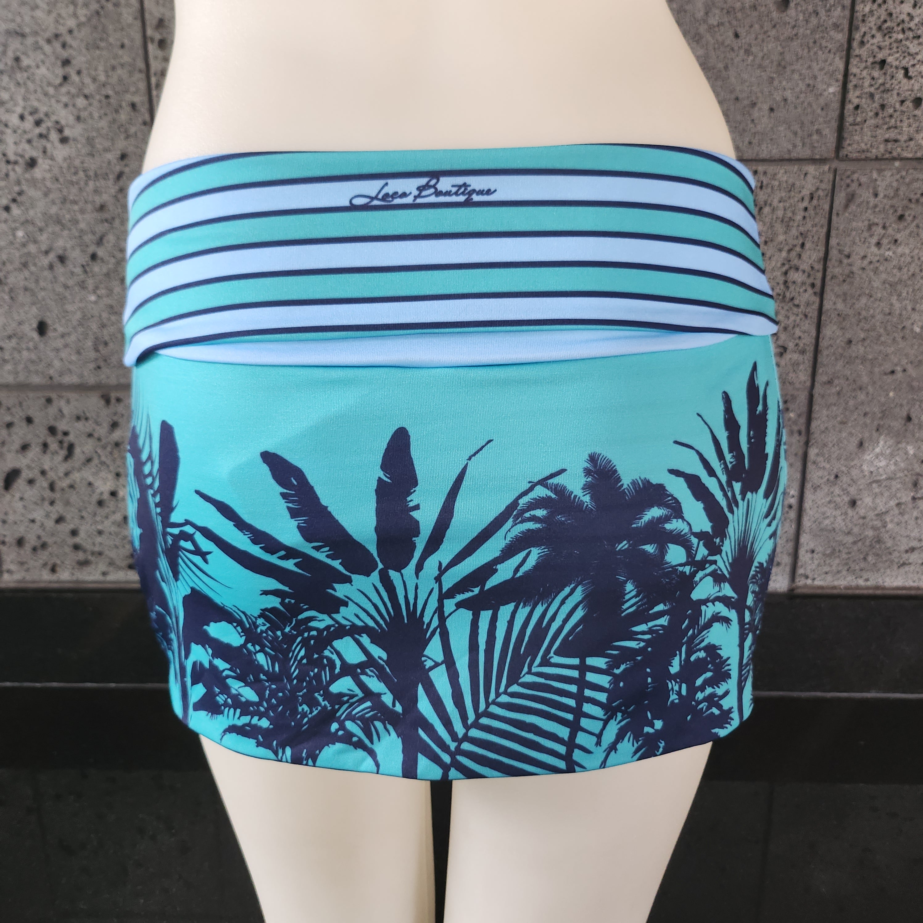 Shadow Stripe Reversible Skirt