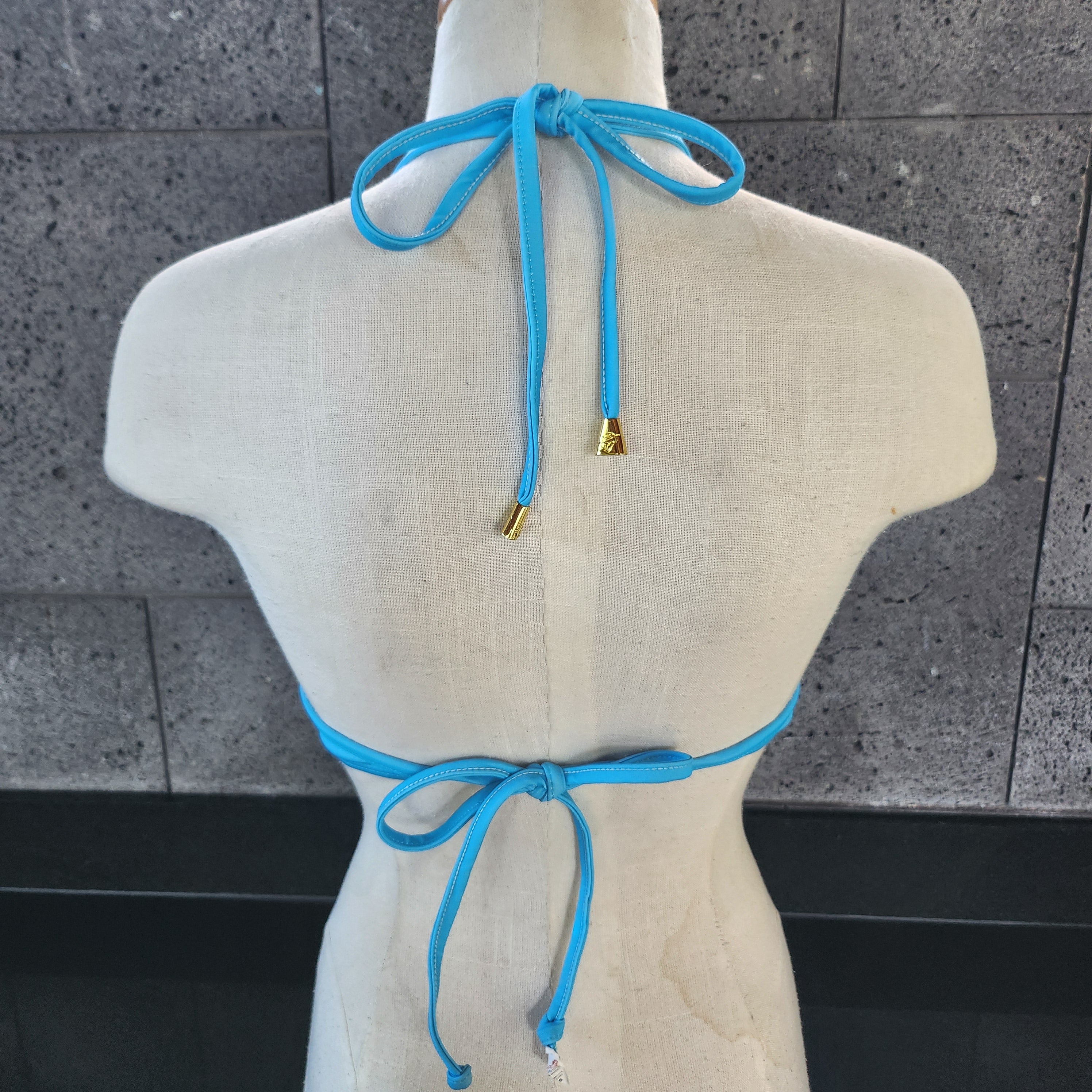 Loco Boutique Solid Logo Tie Back Underwire