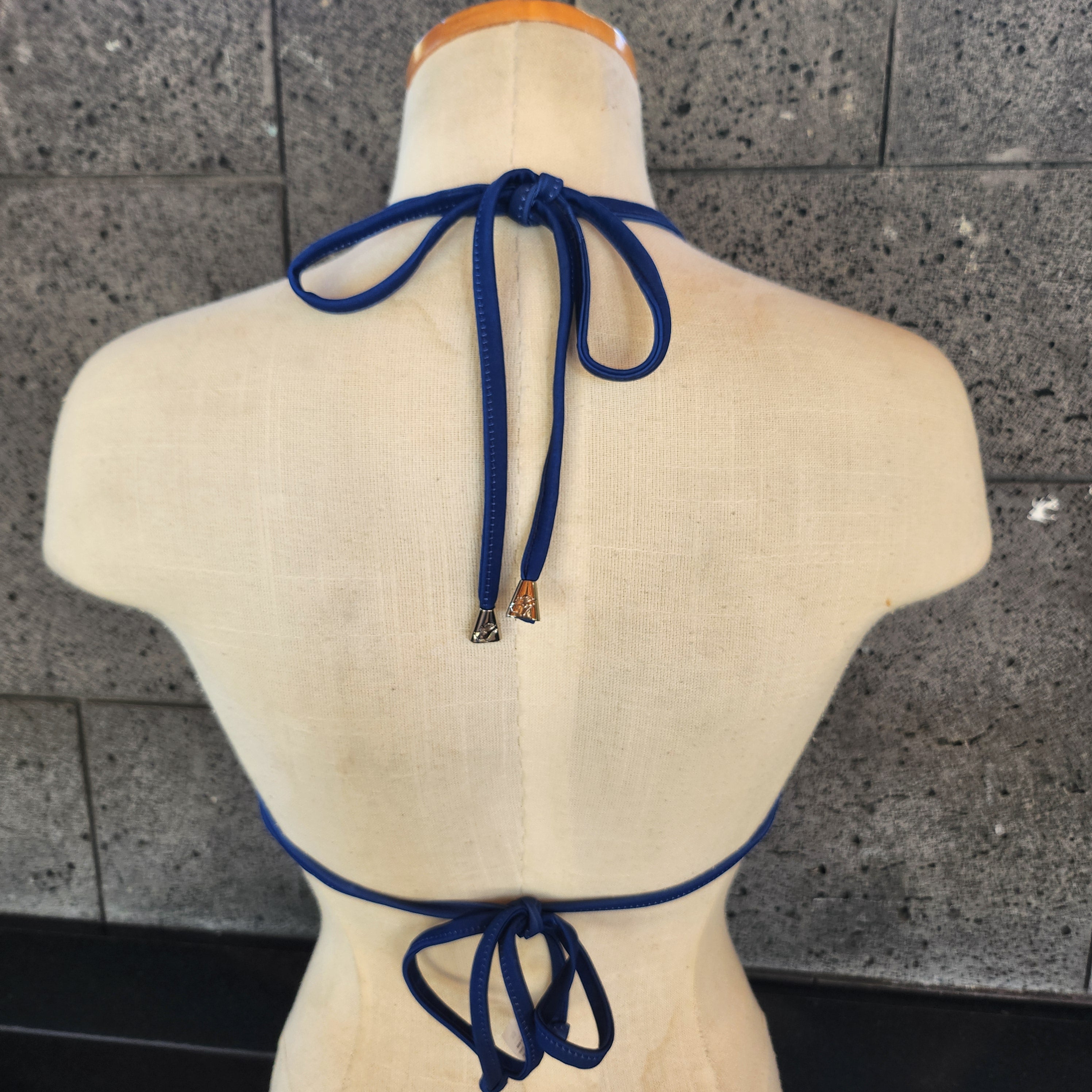 Loco Boutique Solid Logo Tie Back Underwire