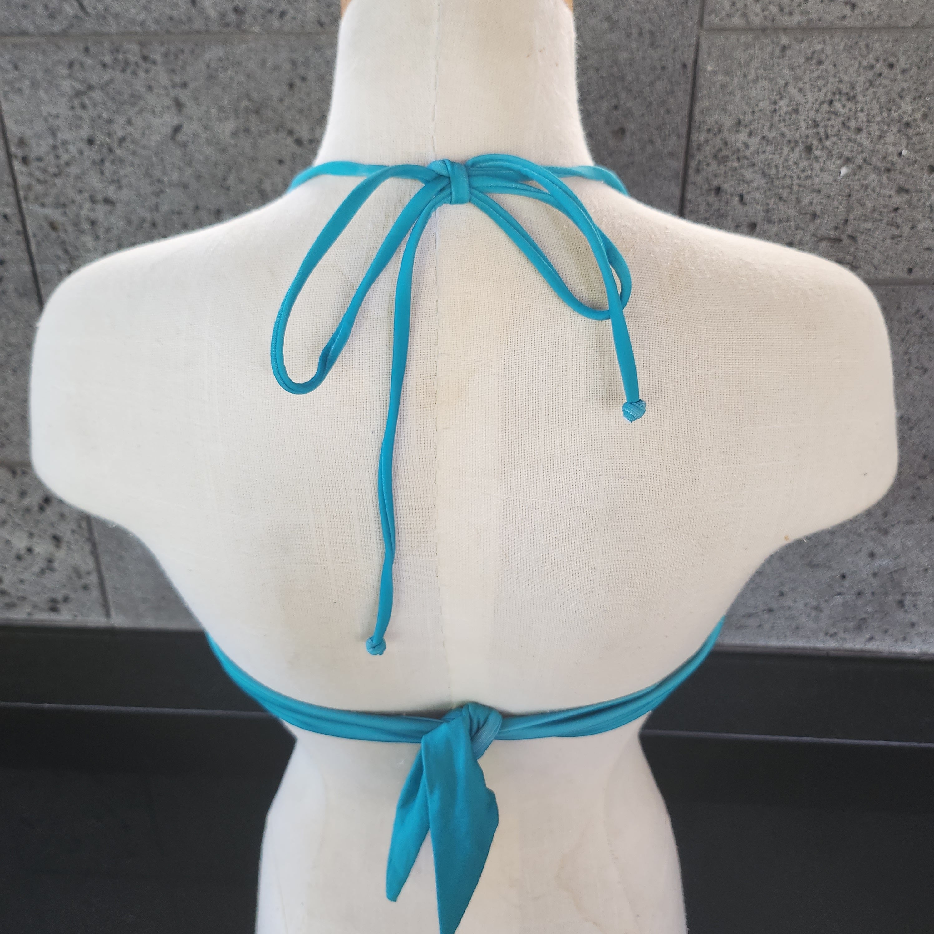 Solid Logo Long Flounce Bandeau - Loco Boutique