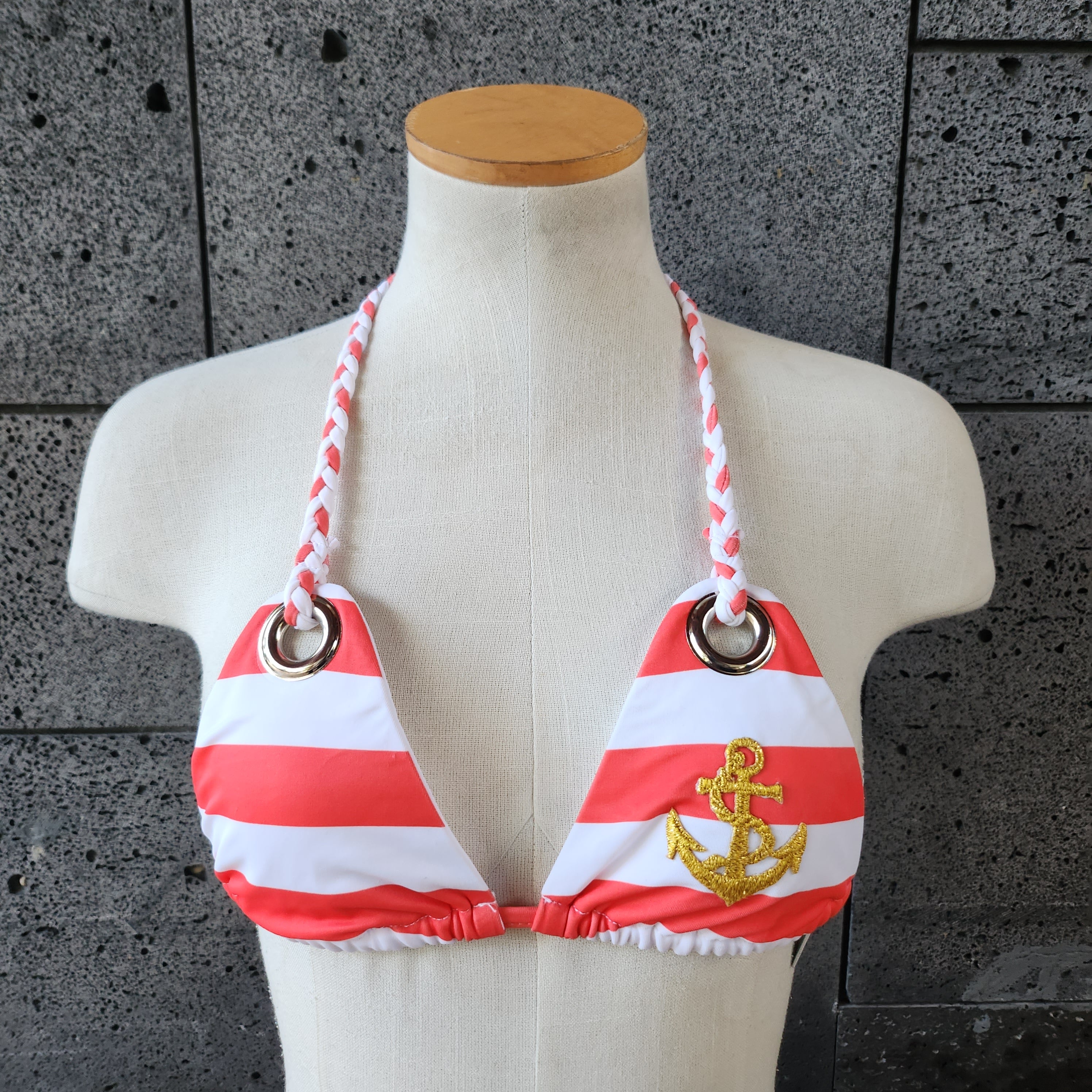 Loco Boutique Sailor Triangle Bikini Top