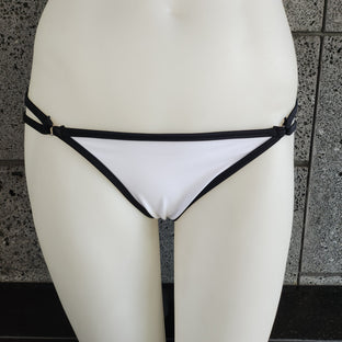Loco Boutique Pure B&W High-Cut Thong