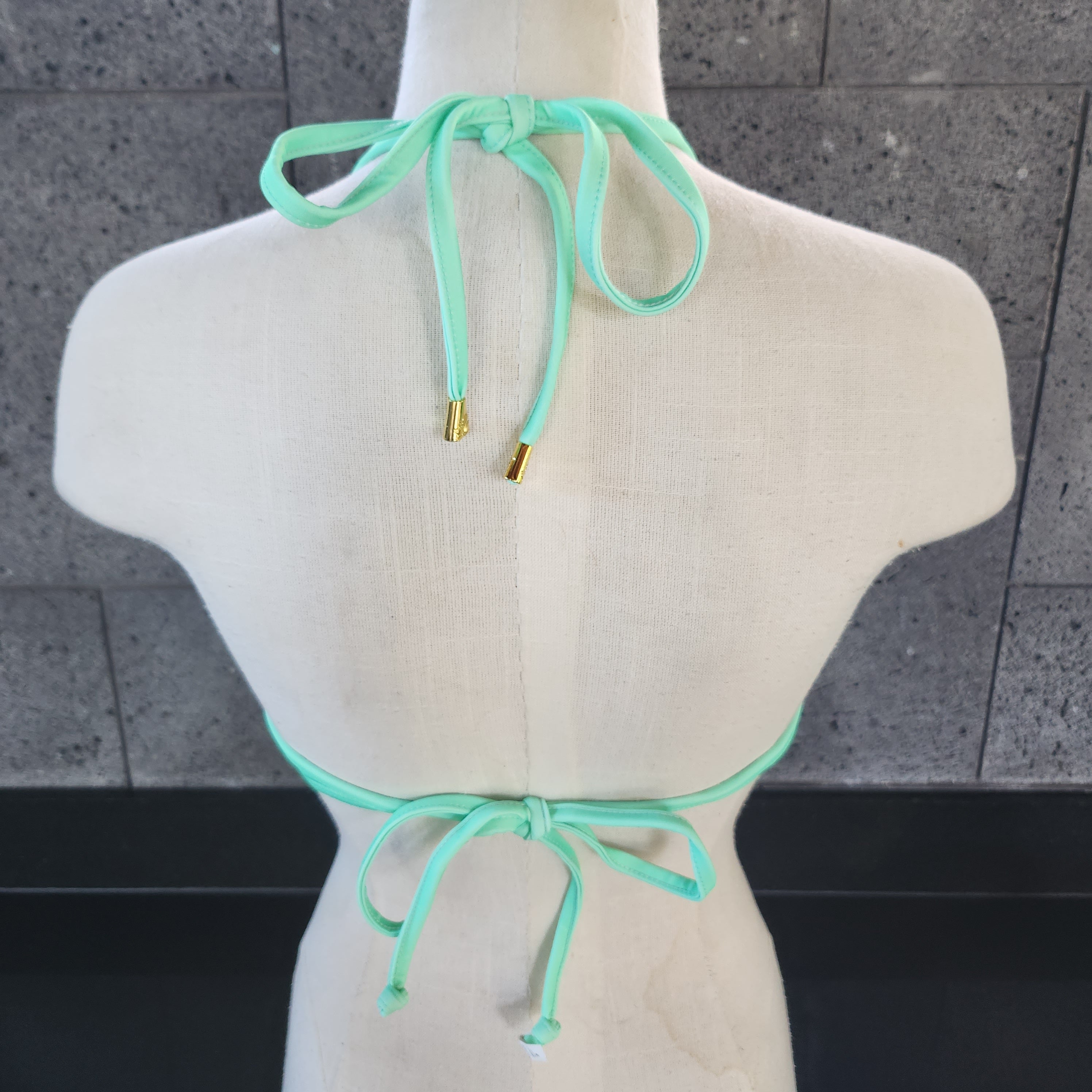 Loco Boutique Solid Logo Tie Back Underwire