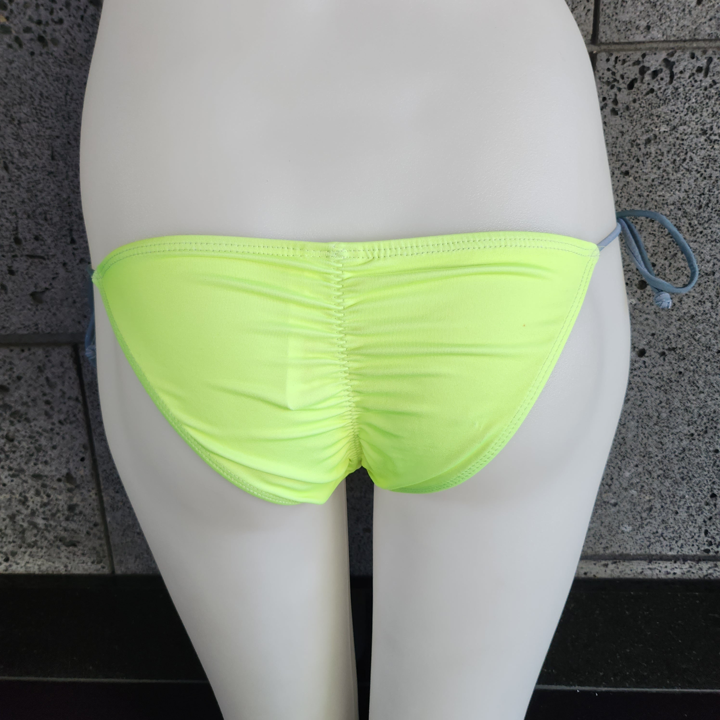 Loco Boutique Solid Bright Cinched Back Side Ties