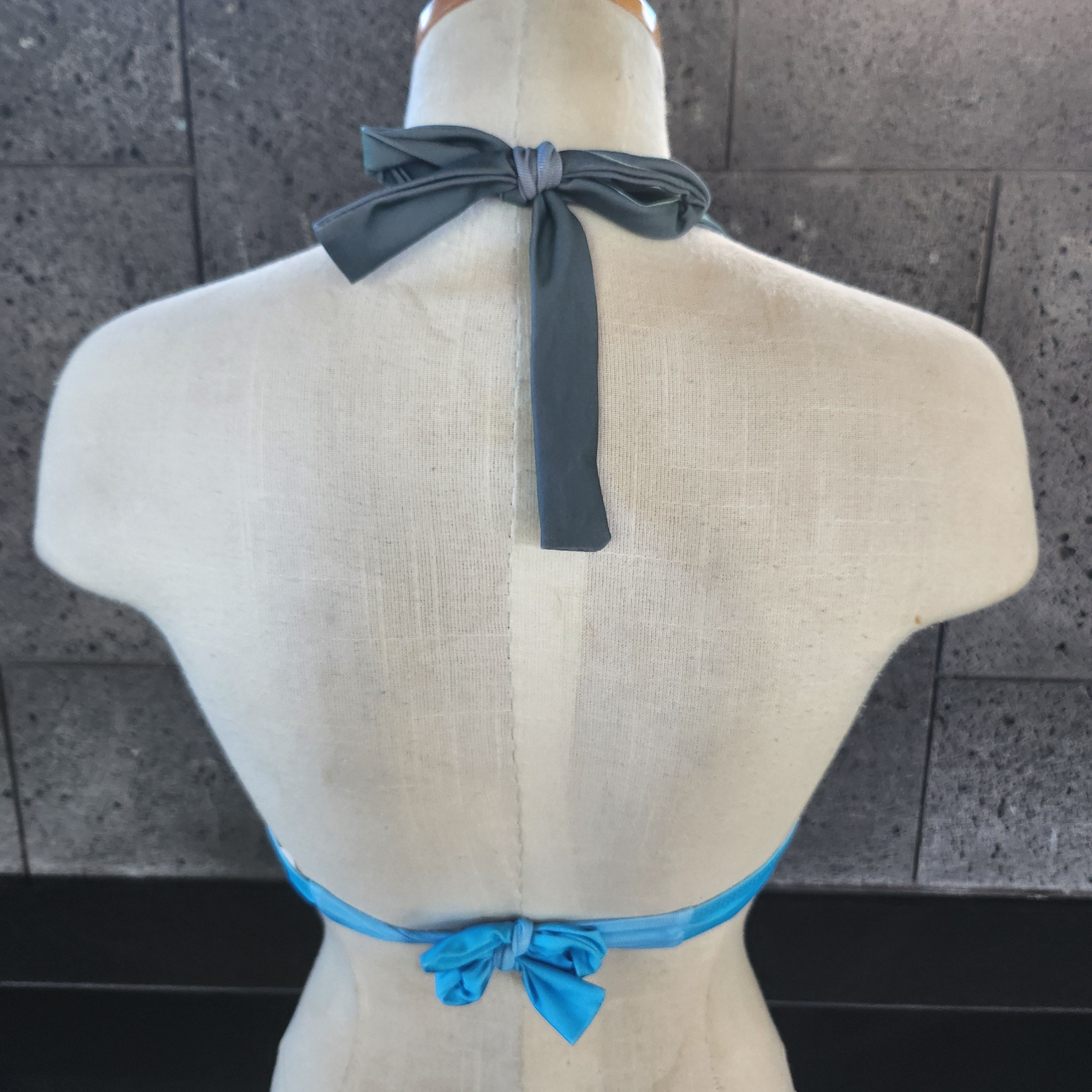 Loco Boutique Solid Bright Bandeau Bikini Top