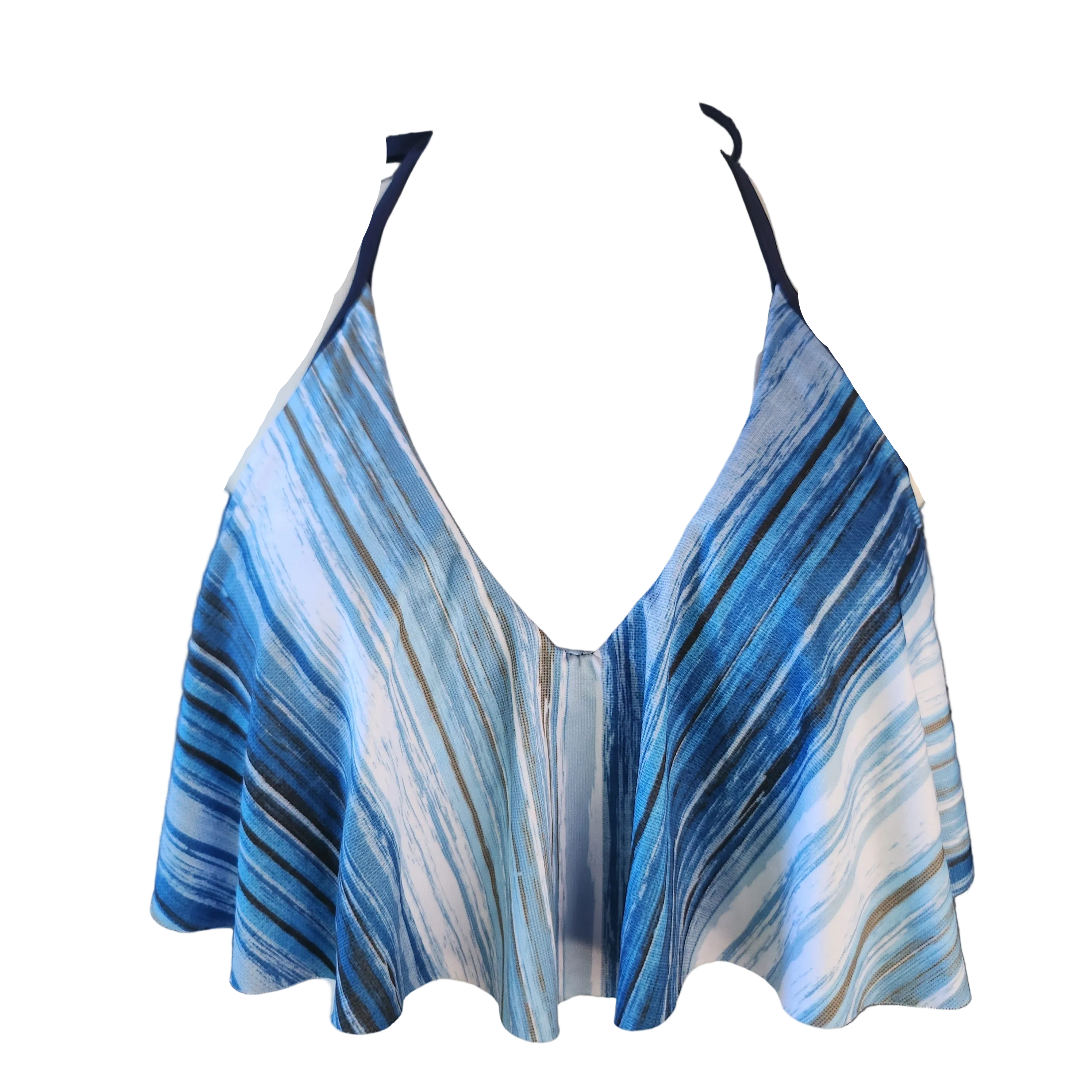 Loco Boutique Waterfall Long Flounce Front Underwire