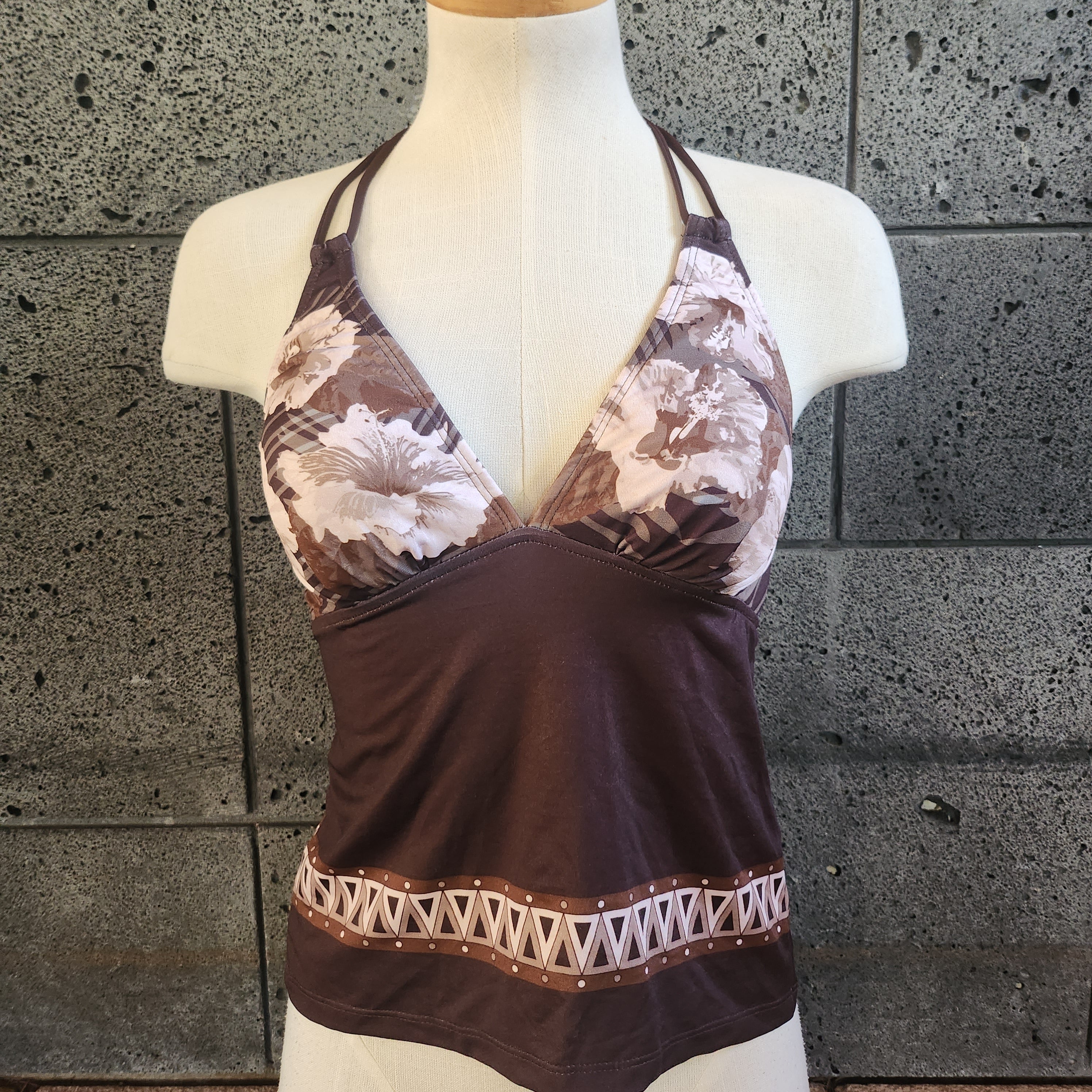 Loco Boutique Makiki Double Strap Tankini Top